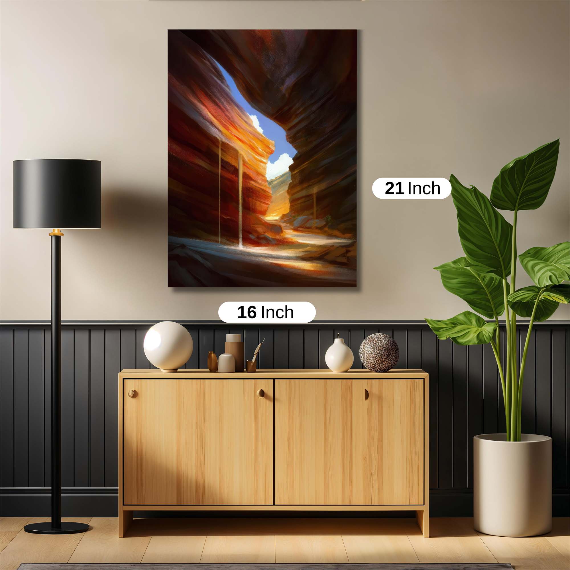 Canyon Radiance Safe Wall Magnetic / M