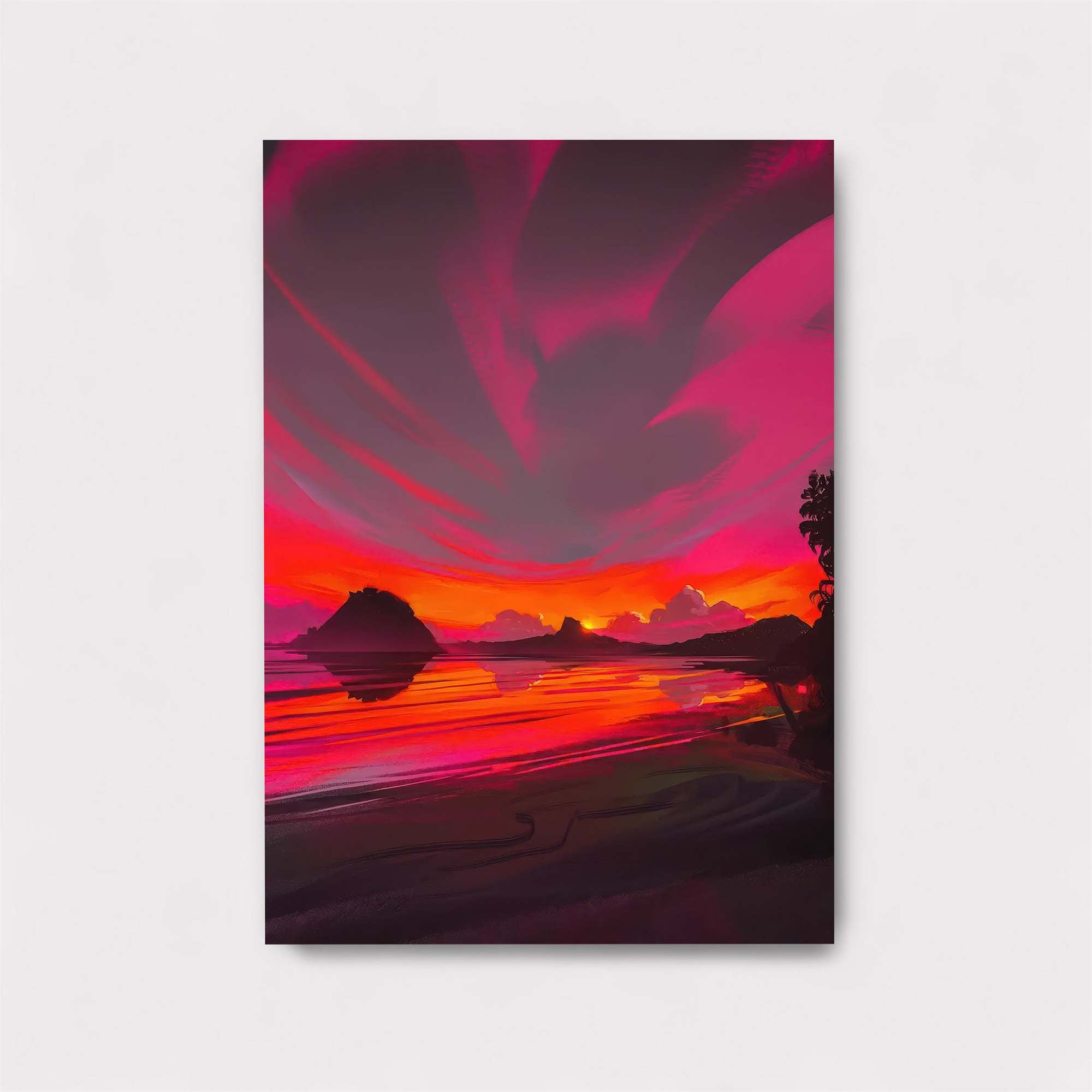 Sunset Serenity Safe Wall Magnetic / M