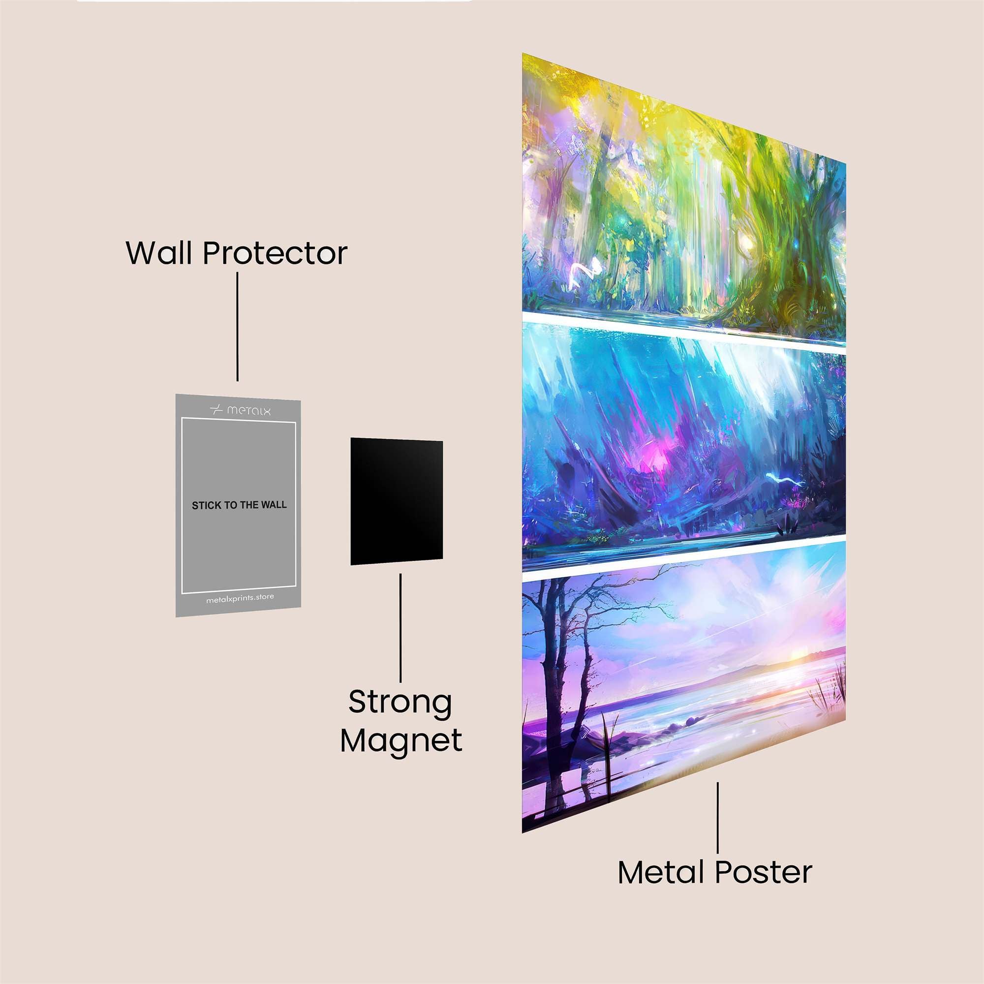 Enchanted Serenity Safe Wall Magnetic / M