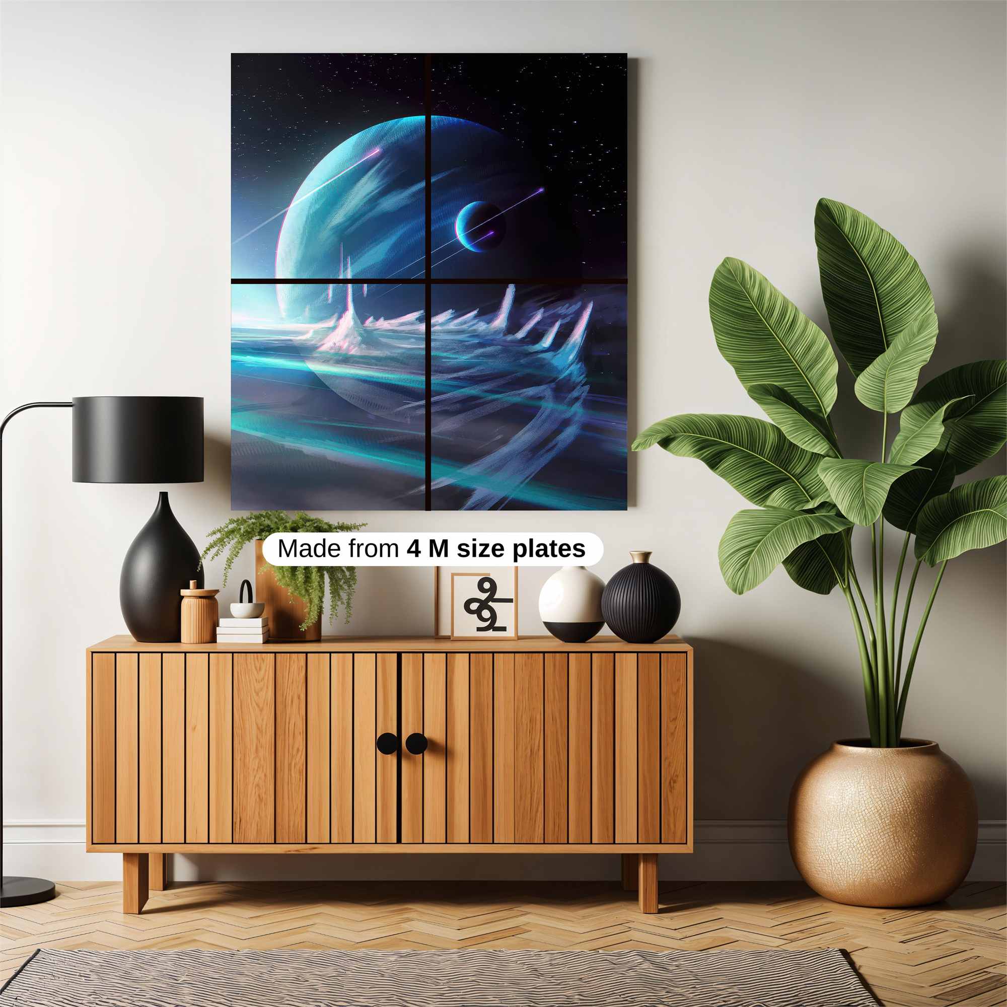 Neptune Enigmatic Safe Wall Magnetic / M