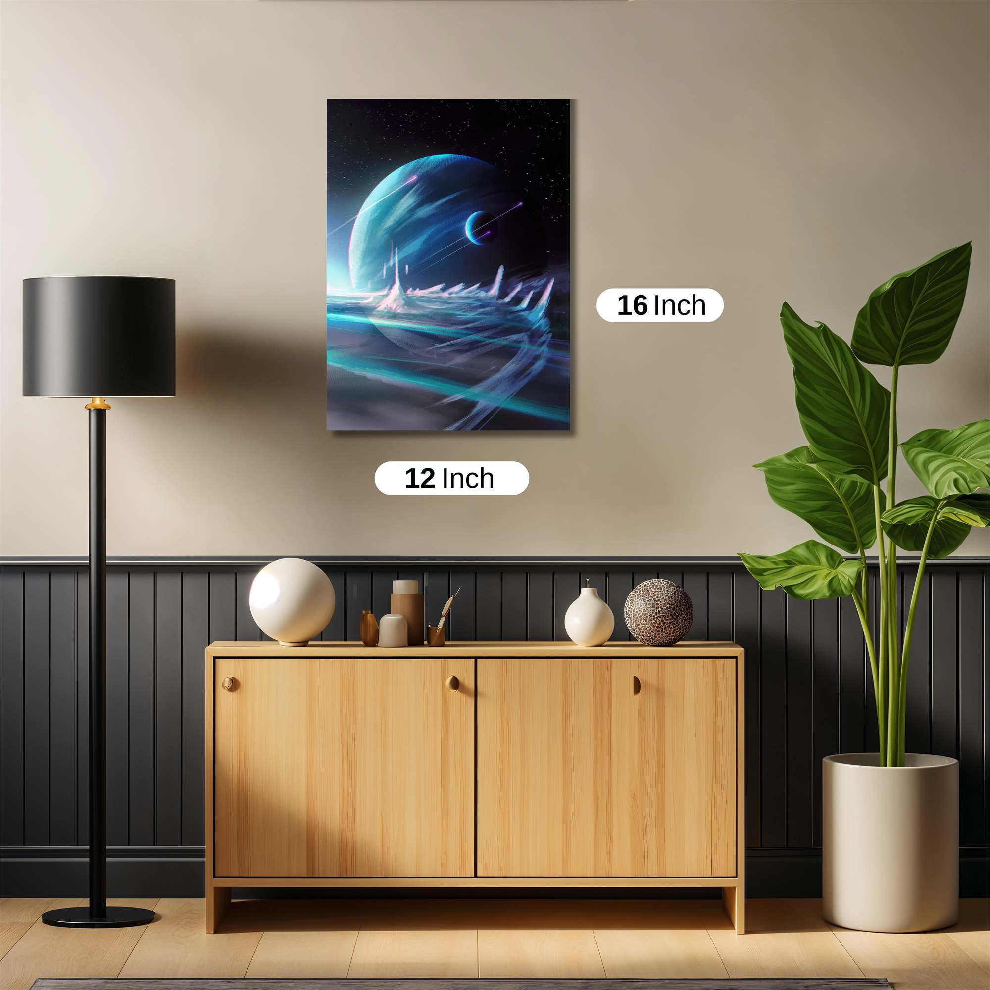 Neptune Enigmatic Safe Wall Magnetic / M