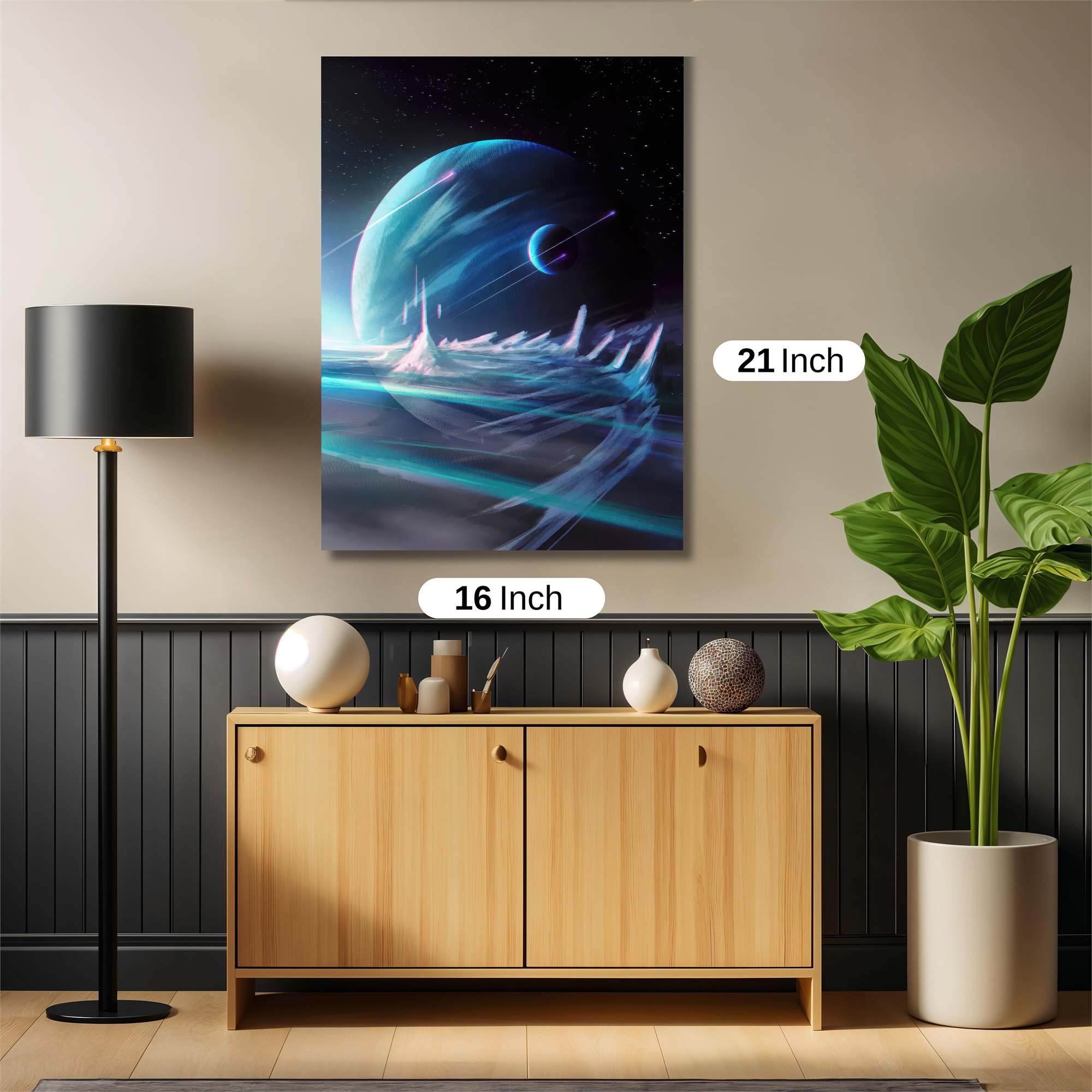 Neptune Enigmatic Safe Wall Magnetic / M