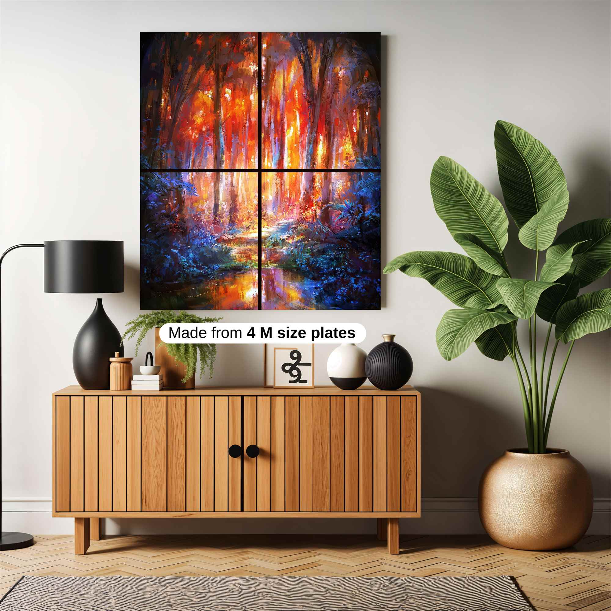 Sunset Serenity Safe Wall Magnetic / M