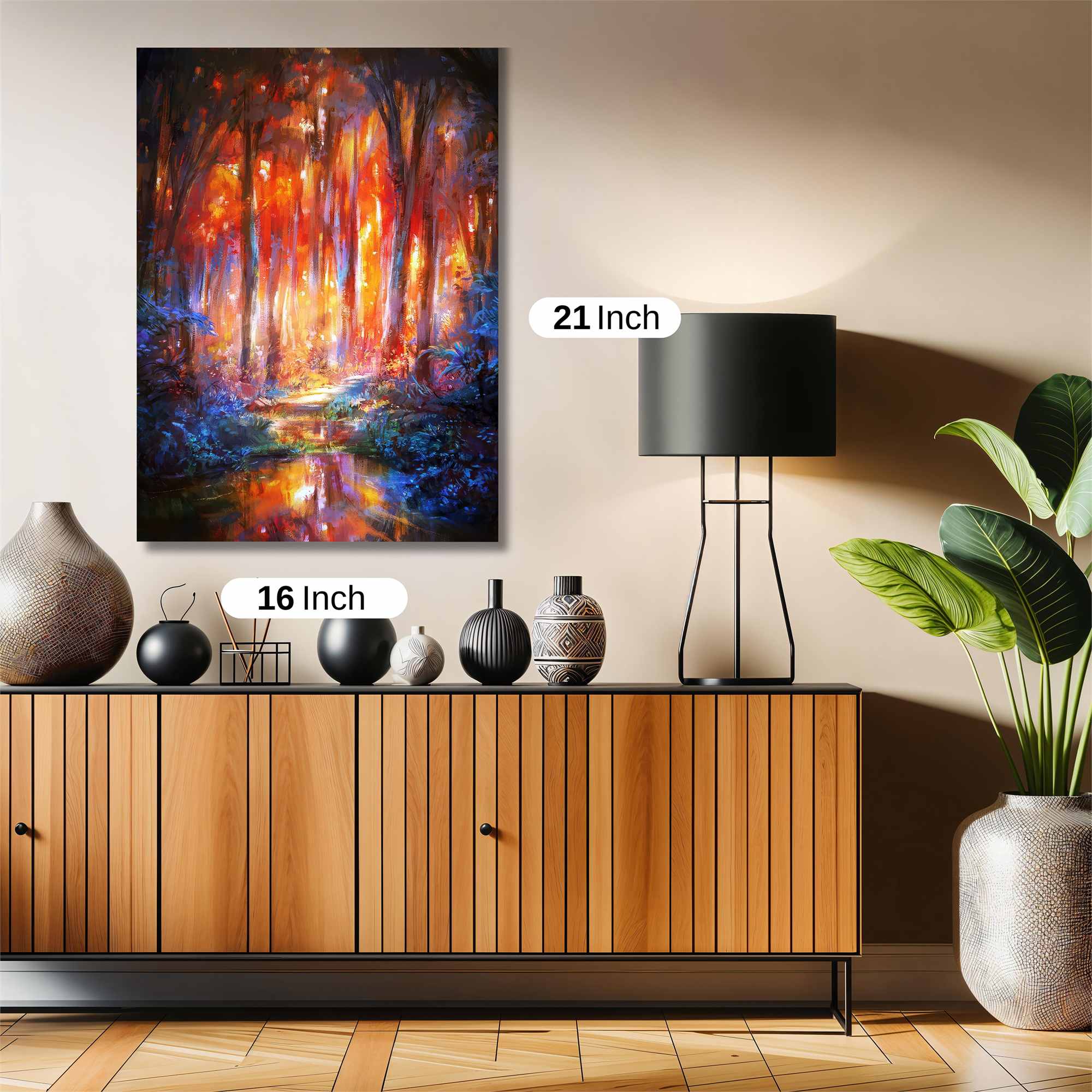 Sunset Serenity Safe Wall Magnetic / M