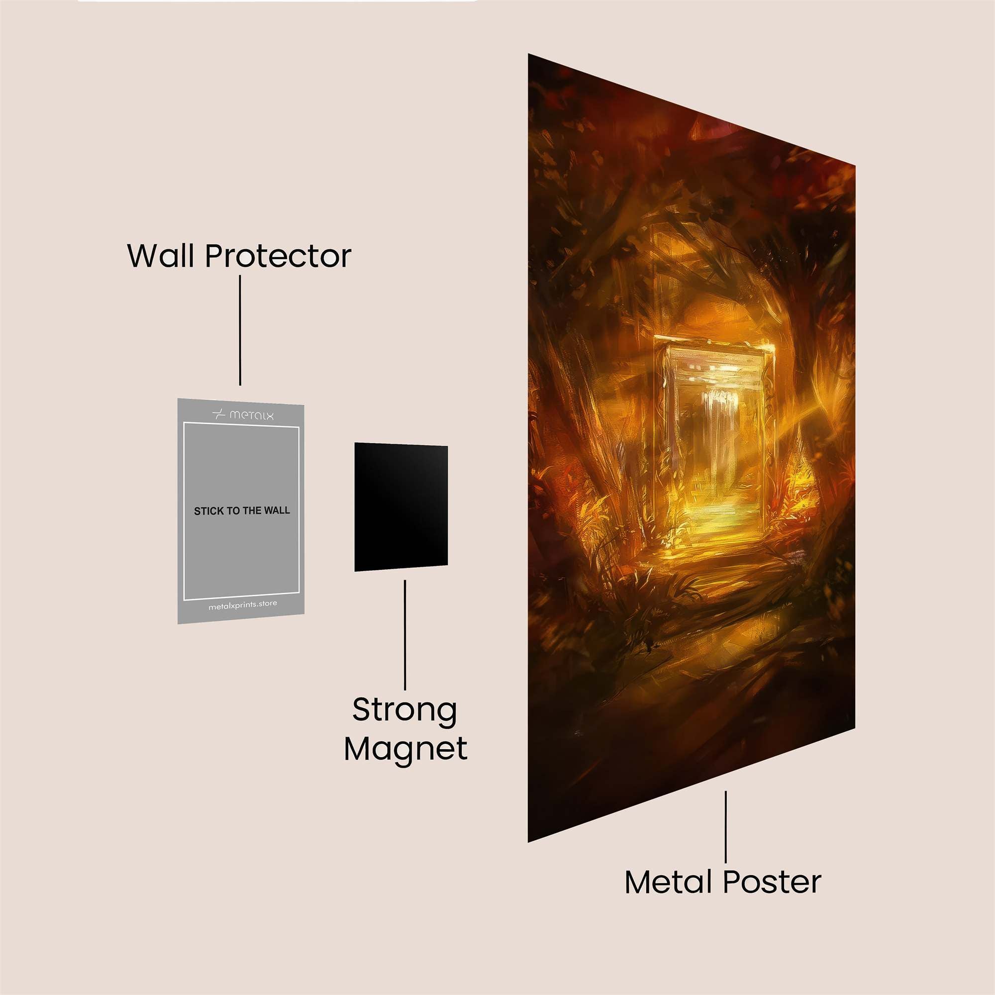 Portal Radiance Safe Wall Magnetic / M