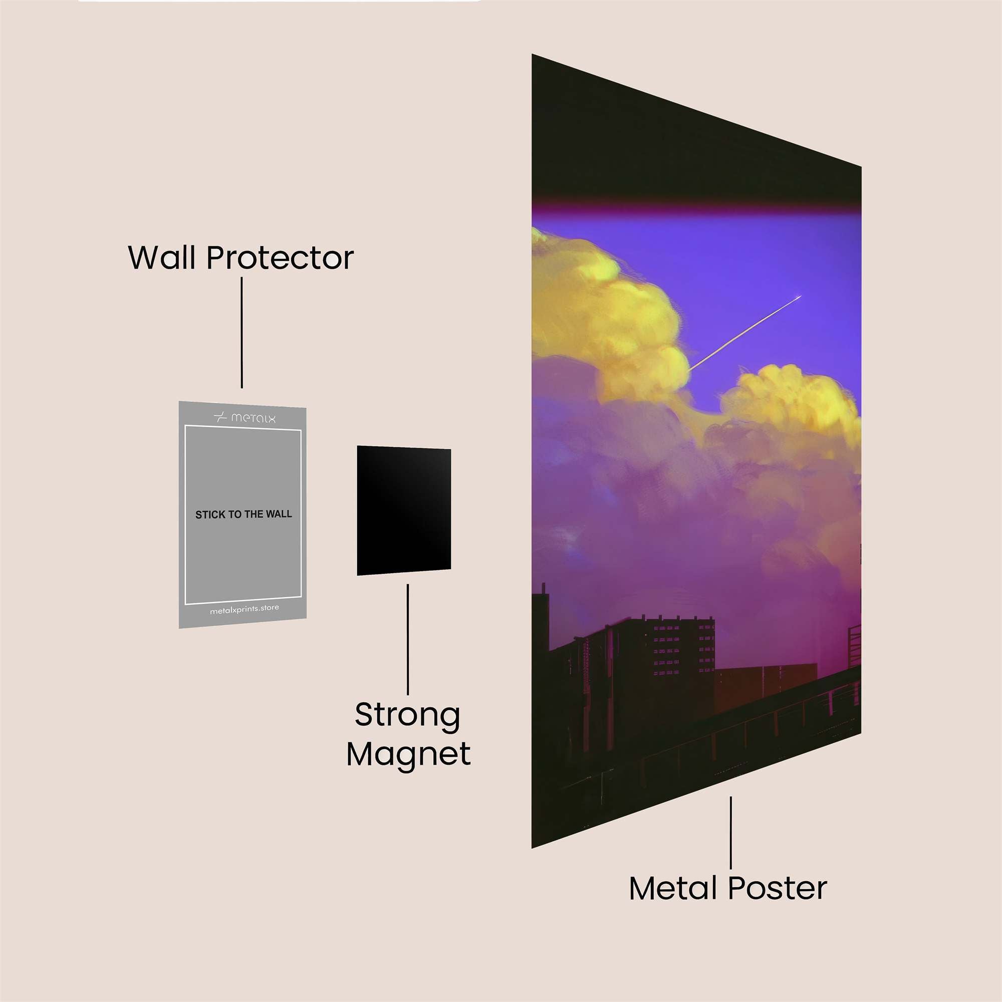 Skyward Dream Safe Wall Magnetic / M