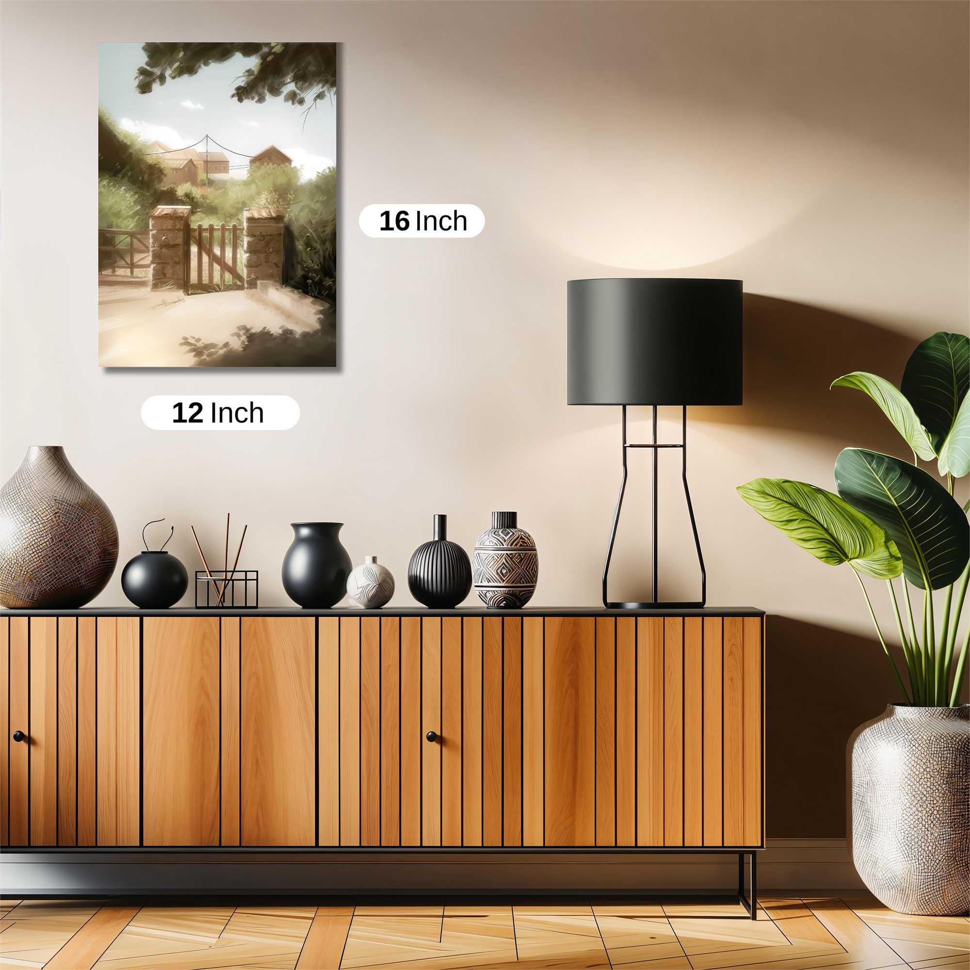 Rustic Serenity Safe Wall Magnetic / M
