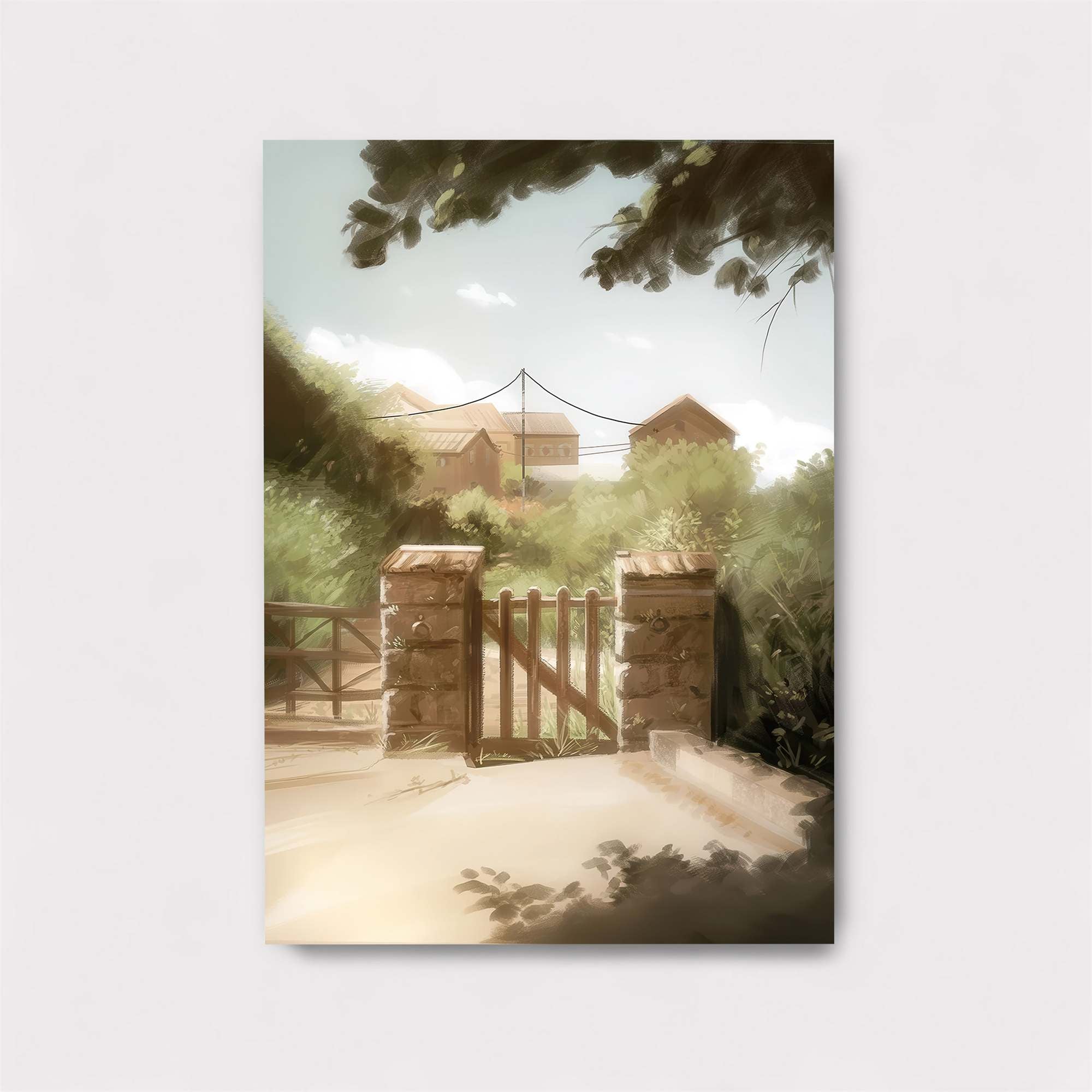 Rustic Serenity Safe Wall Magnetic / M