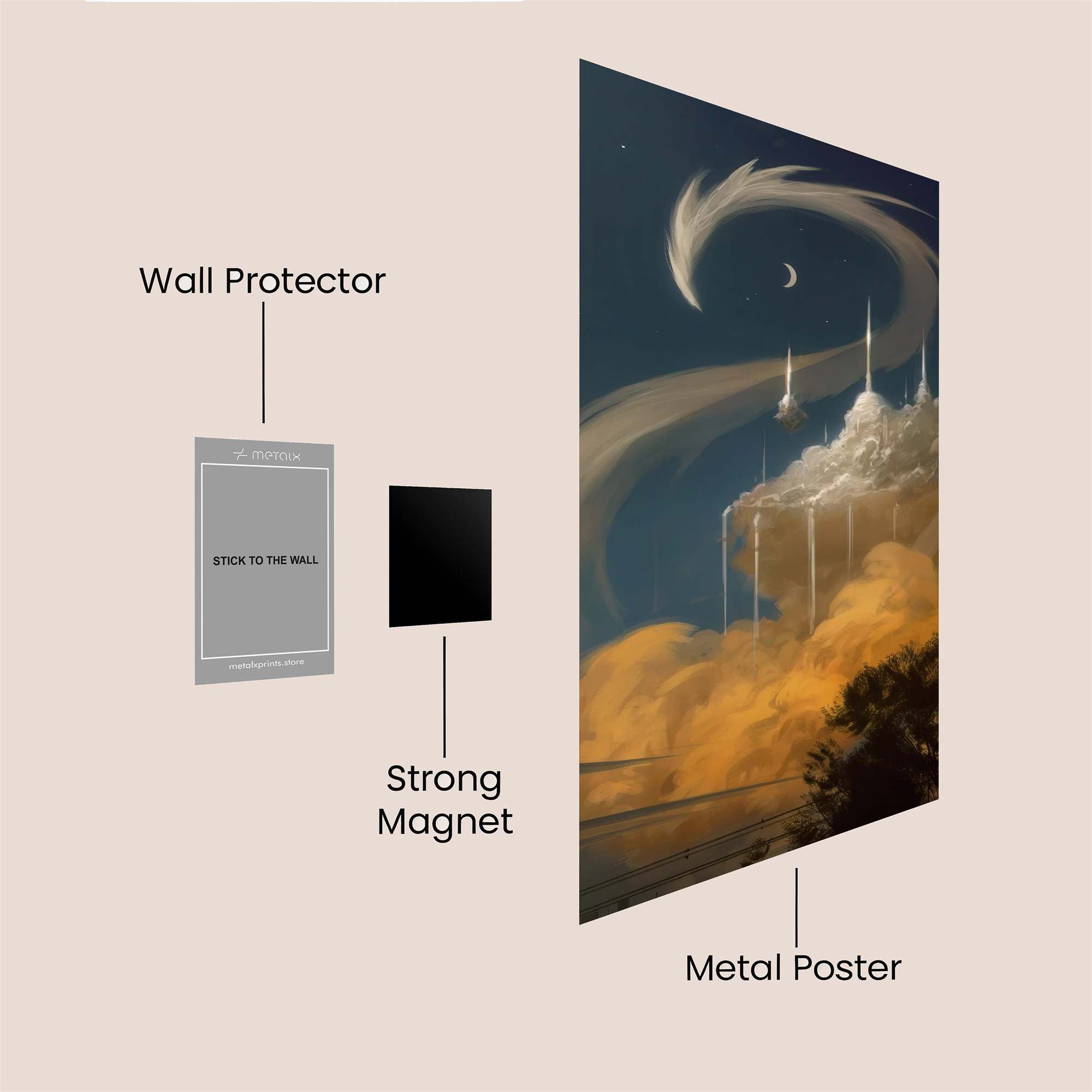 Dragon Whisper Safe Wall Magnetic / M