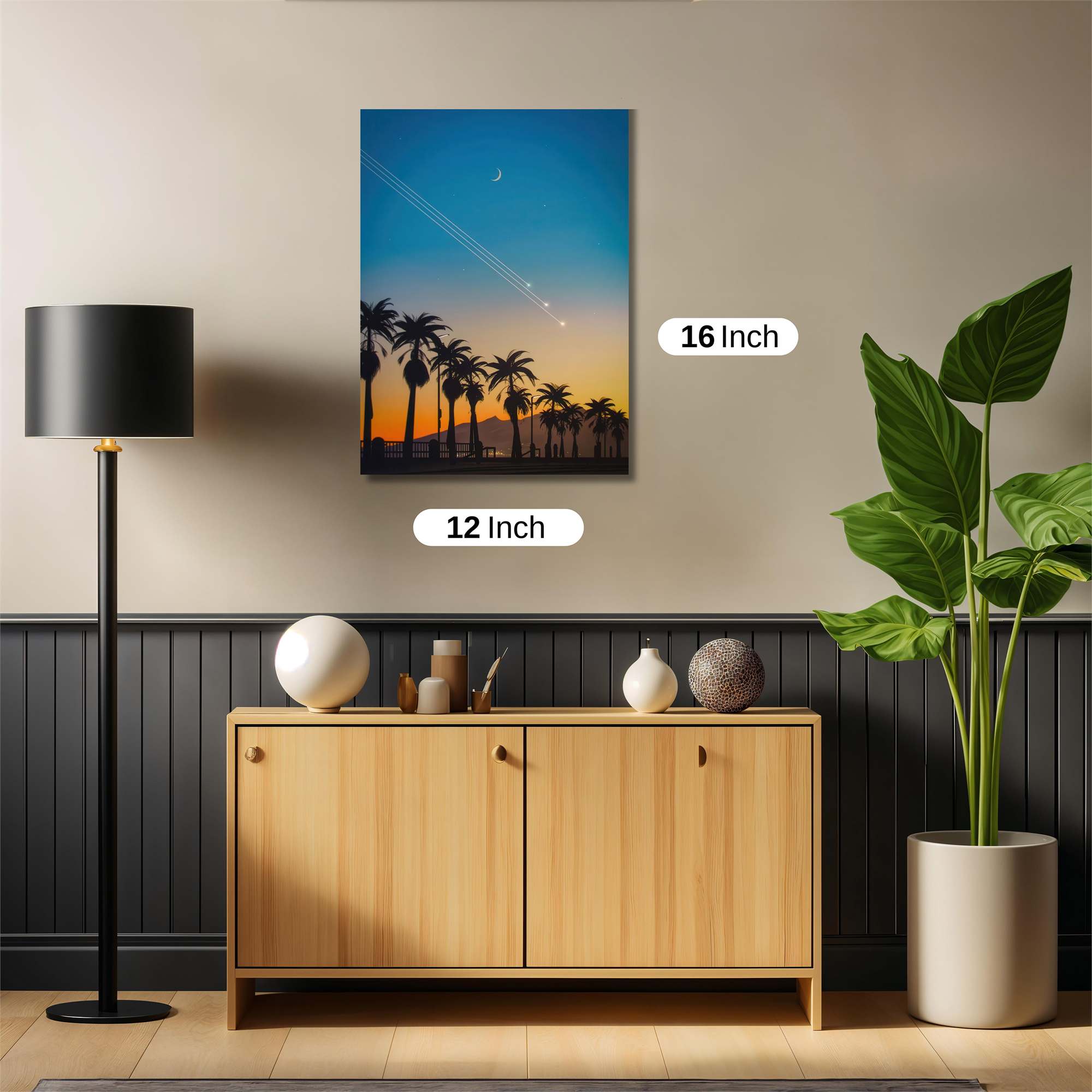 Palm Serenity Safe Wall Magnetic / M