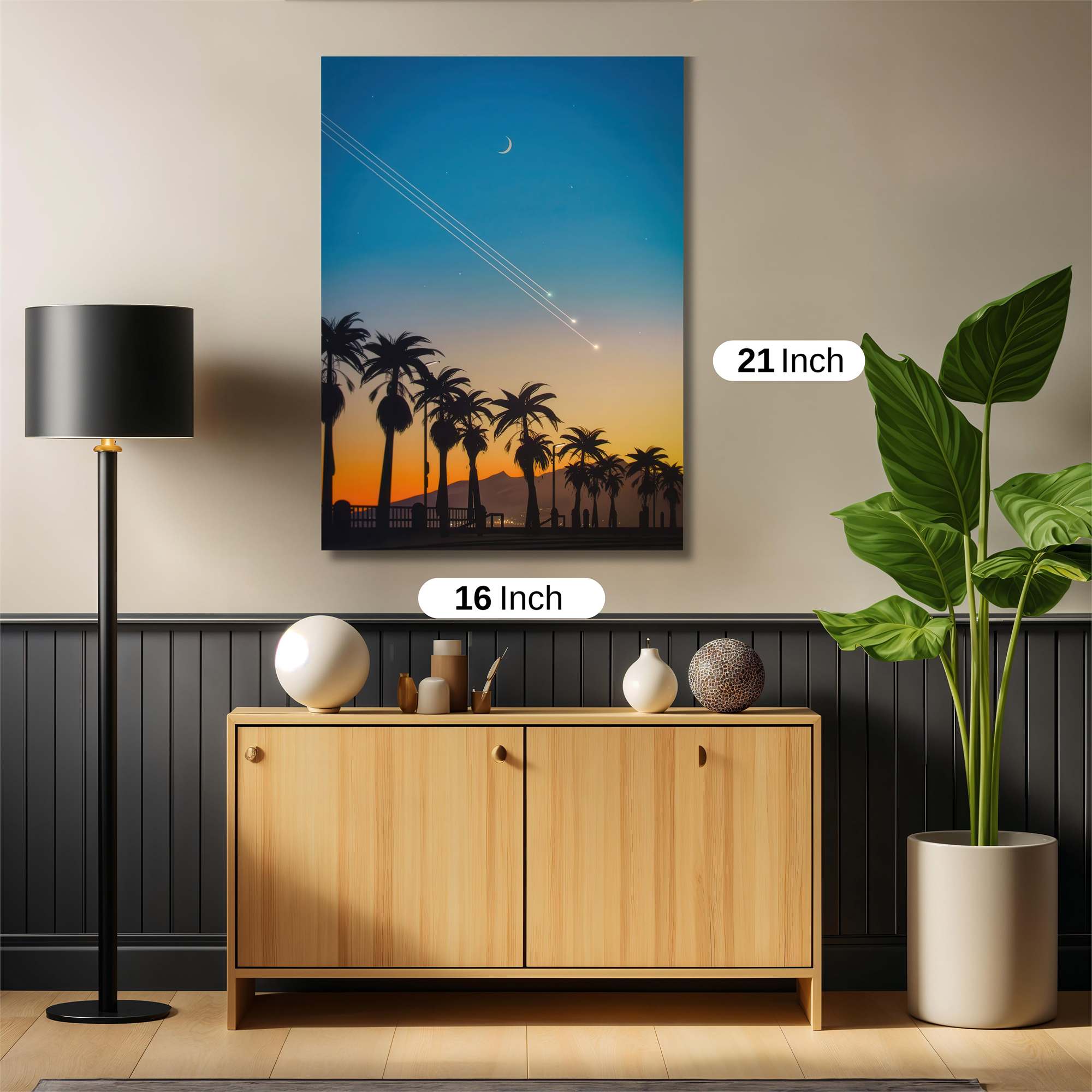 Palm Serenity Safe Wall Magnetic / M