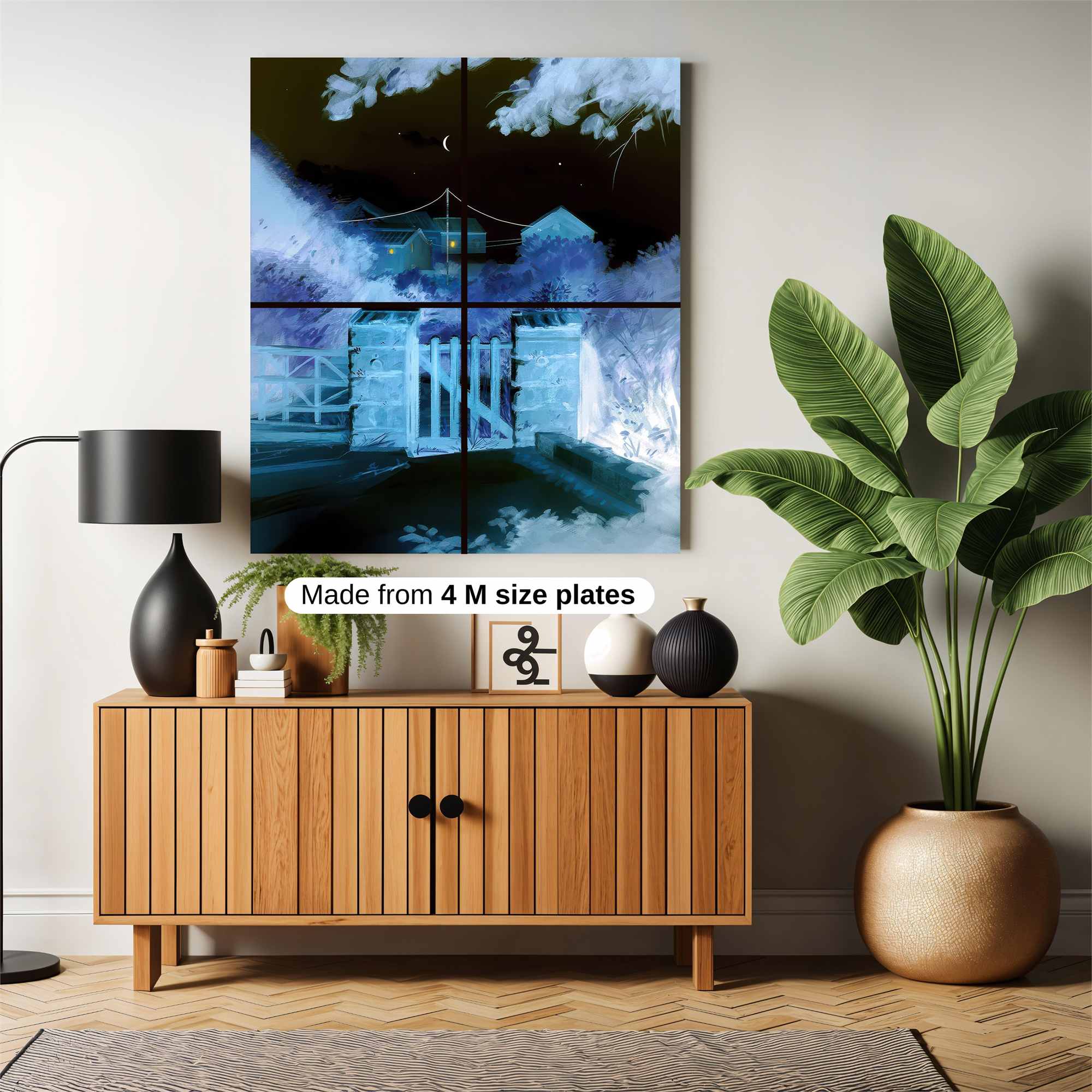 Moonlit Mystery Safe Wall Magnetic / M