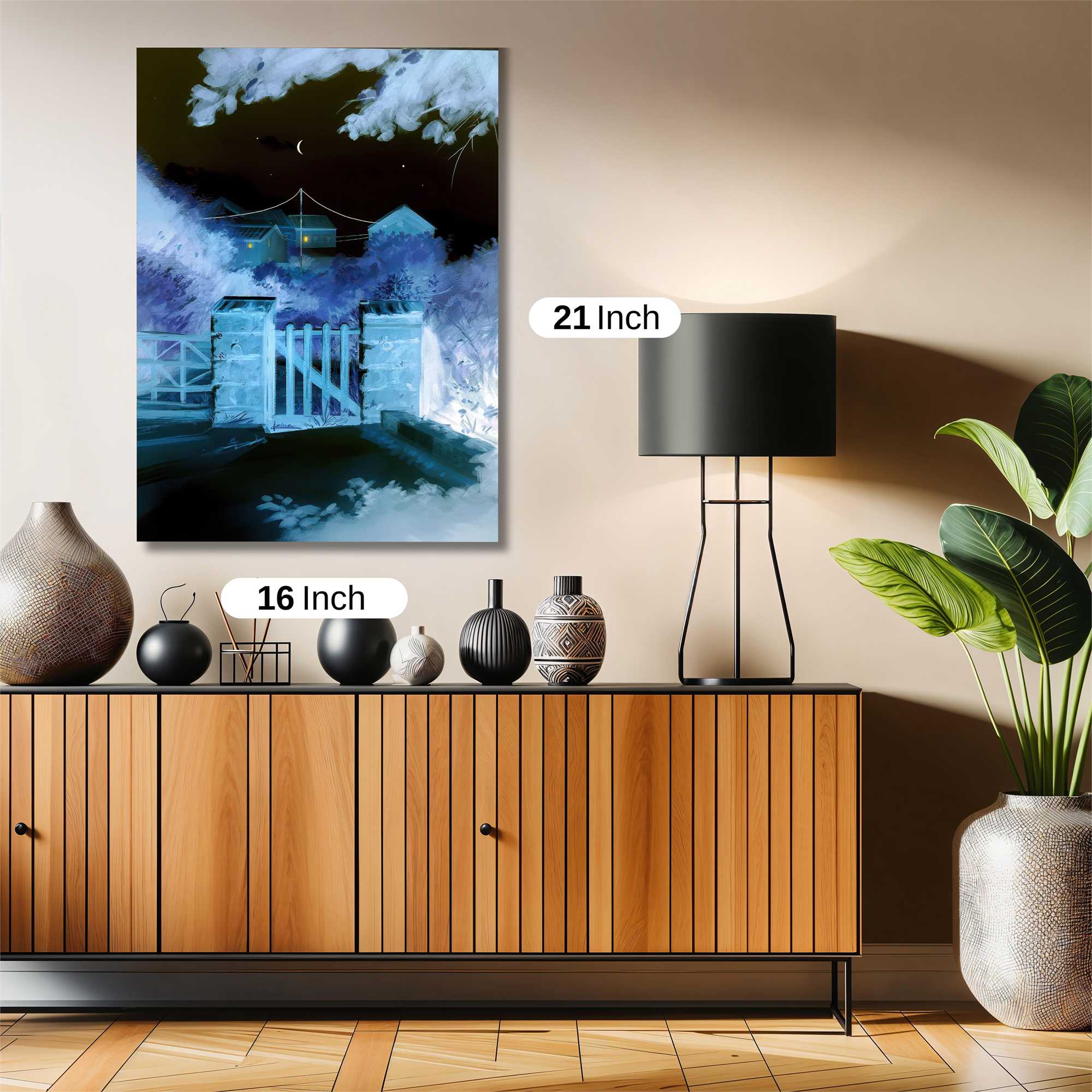 Moonlit Mystery Safe Wall Magnetic / M