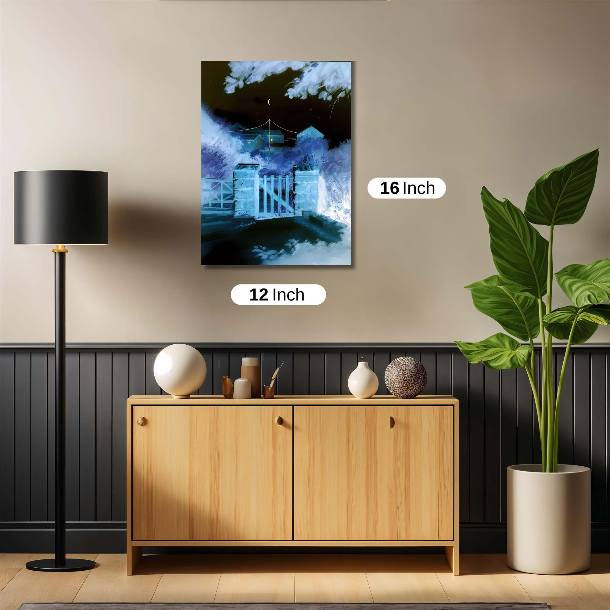 Moonlit Mystery Safe Wall Magnetic / M
