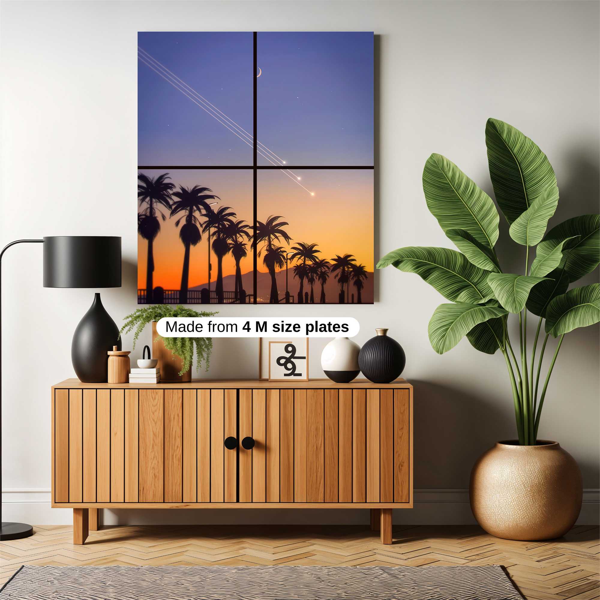 Moonlit Tranquility Safe Wall Magnetic / M