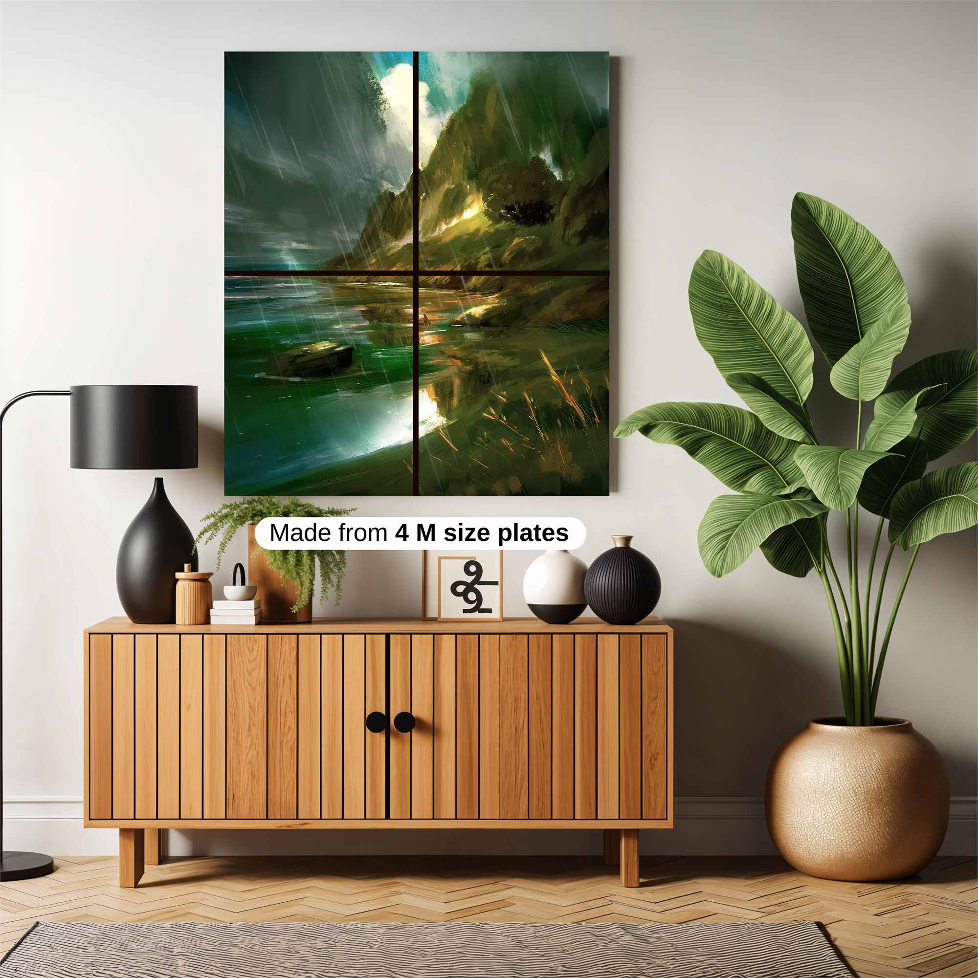 Stormy Serenity Safe Wall Magnetic / M