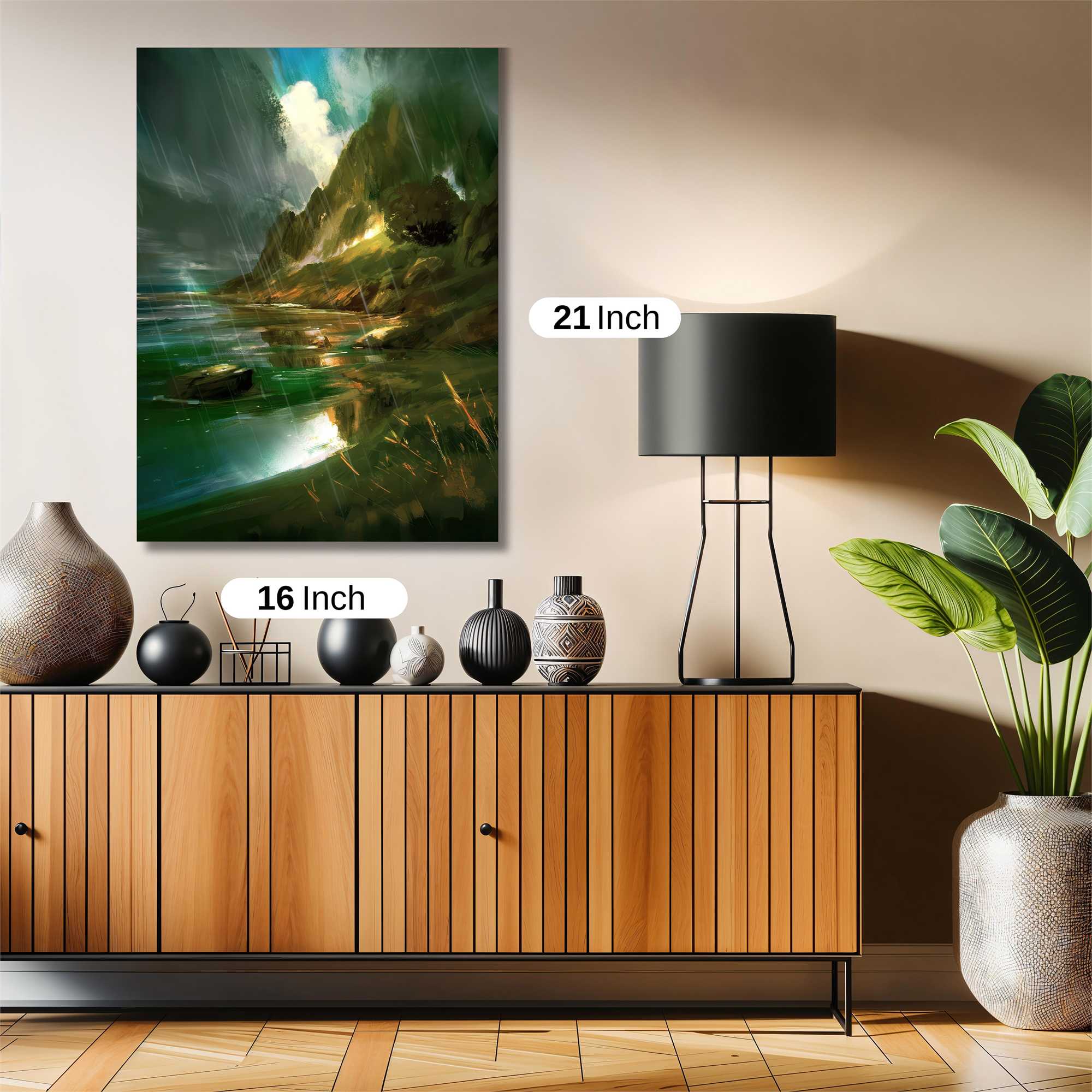 Stormy Serenity Safe Wall Magnetic / M
