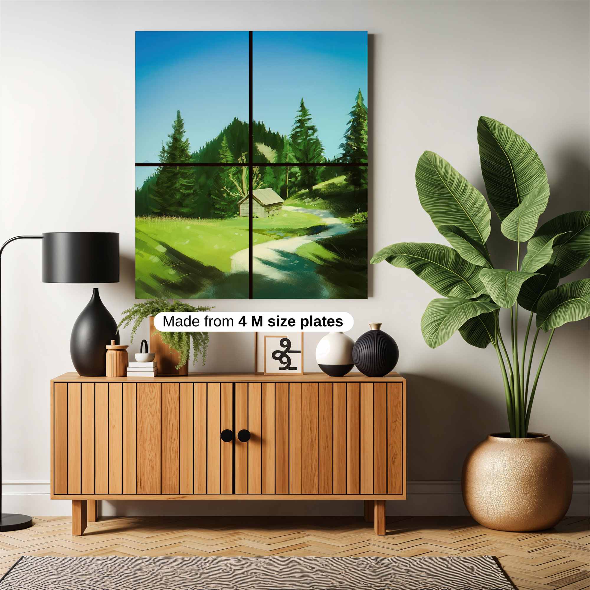 Cabin Serenity Safe Wall Magnetic / M