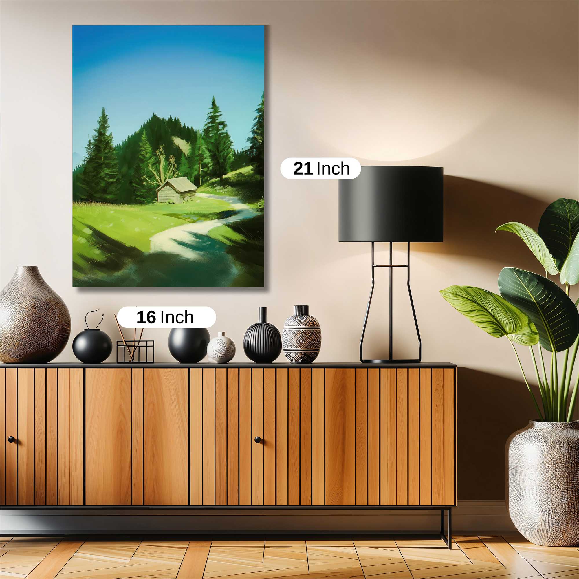 Cabin Serenity Safe Wall Magnetic / M