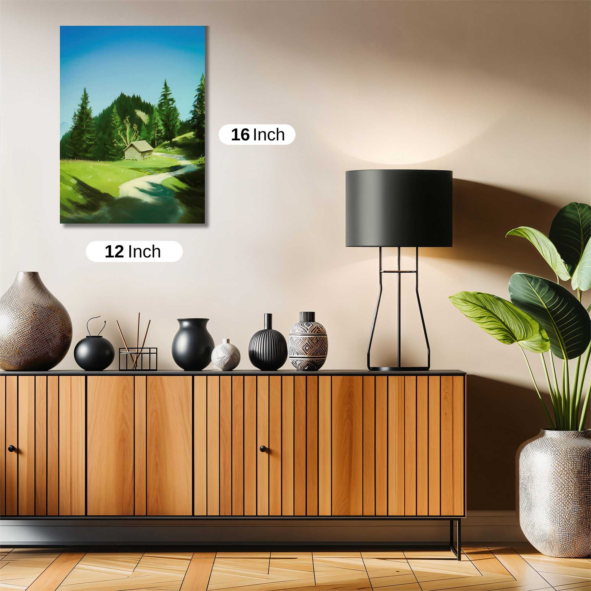 Cabin Serenity Safe Wall Magnetic / M
