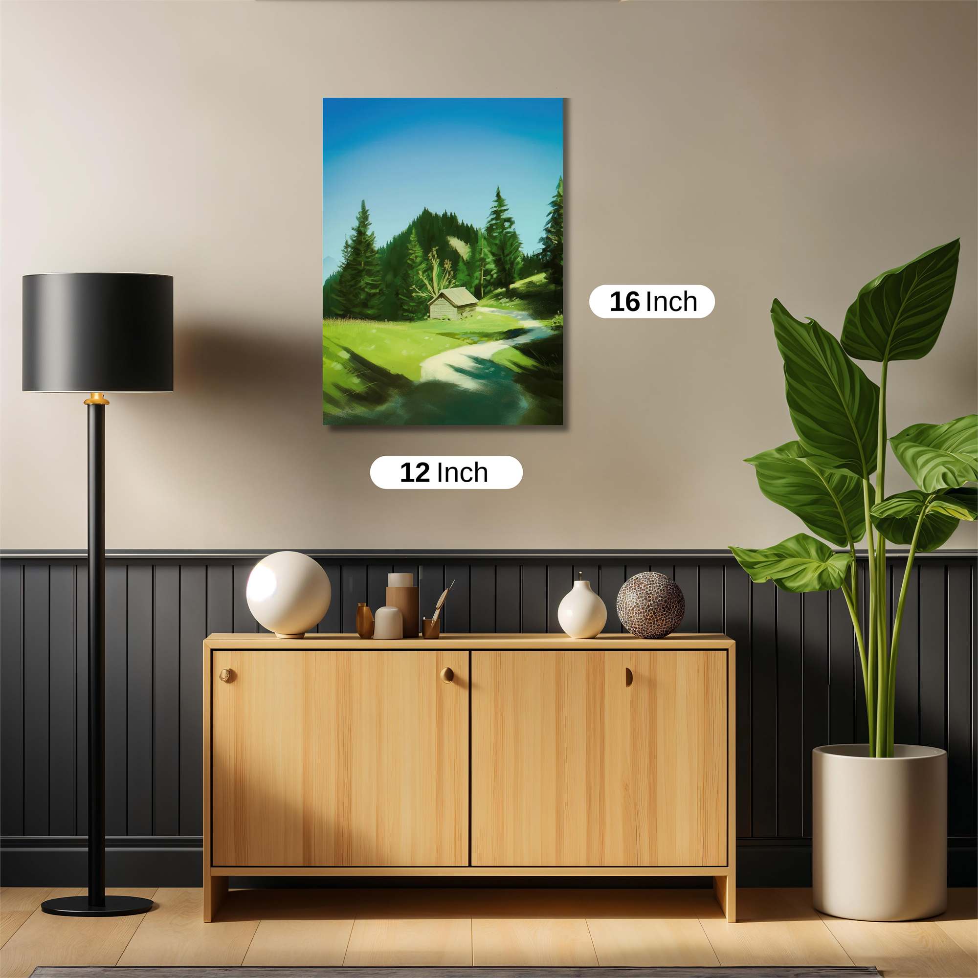 Cabin Serenity Safe Wall Magnetic / M