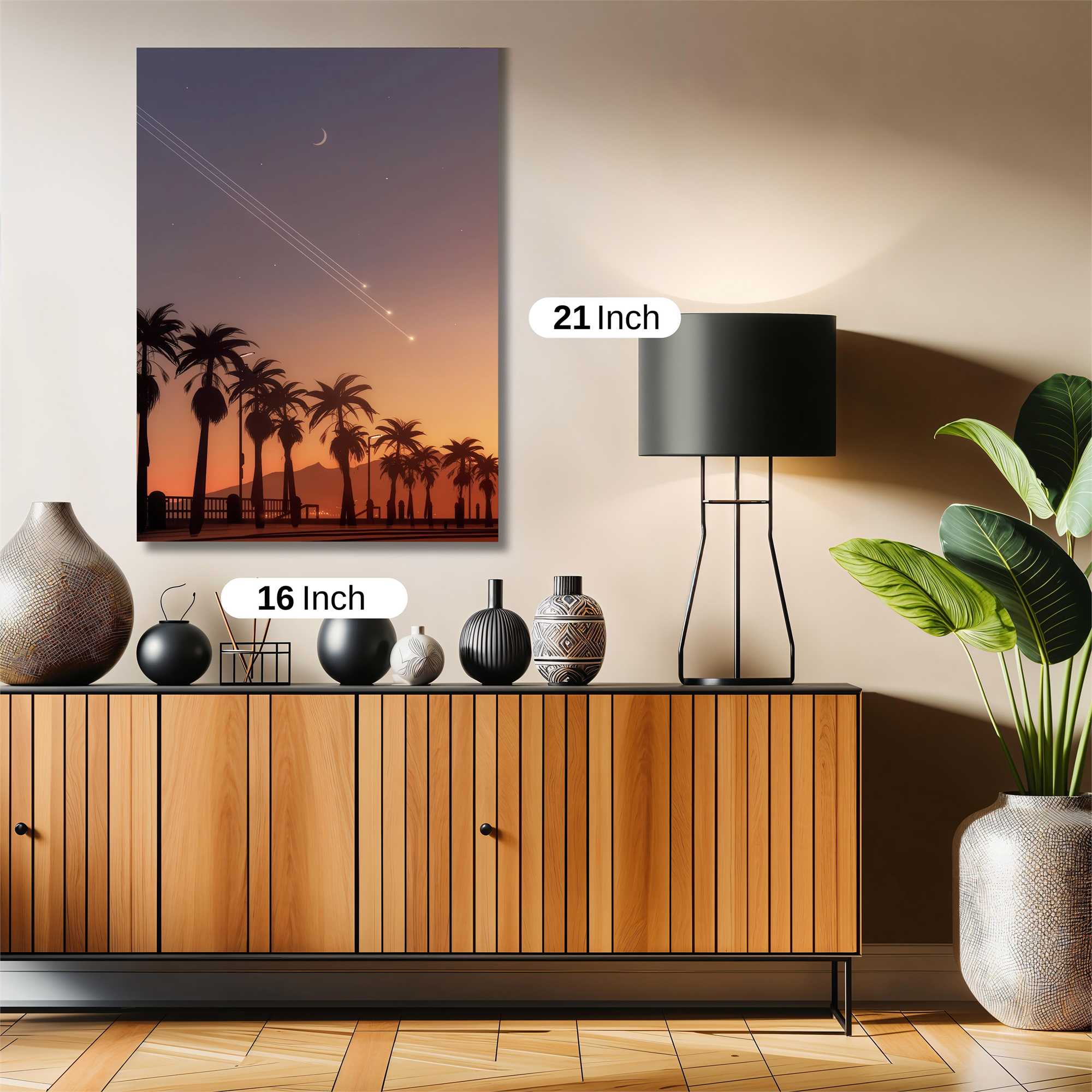 Moonlit Serenity Safe Wall Magnetic / M