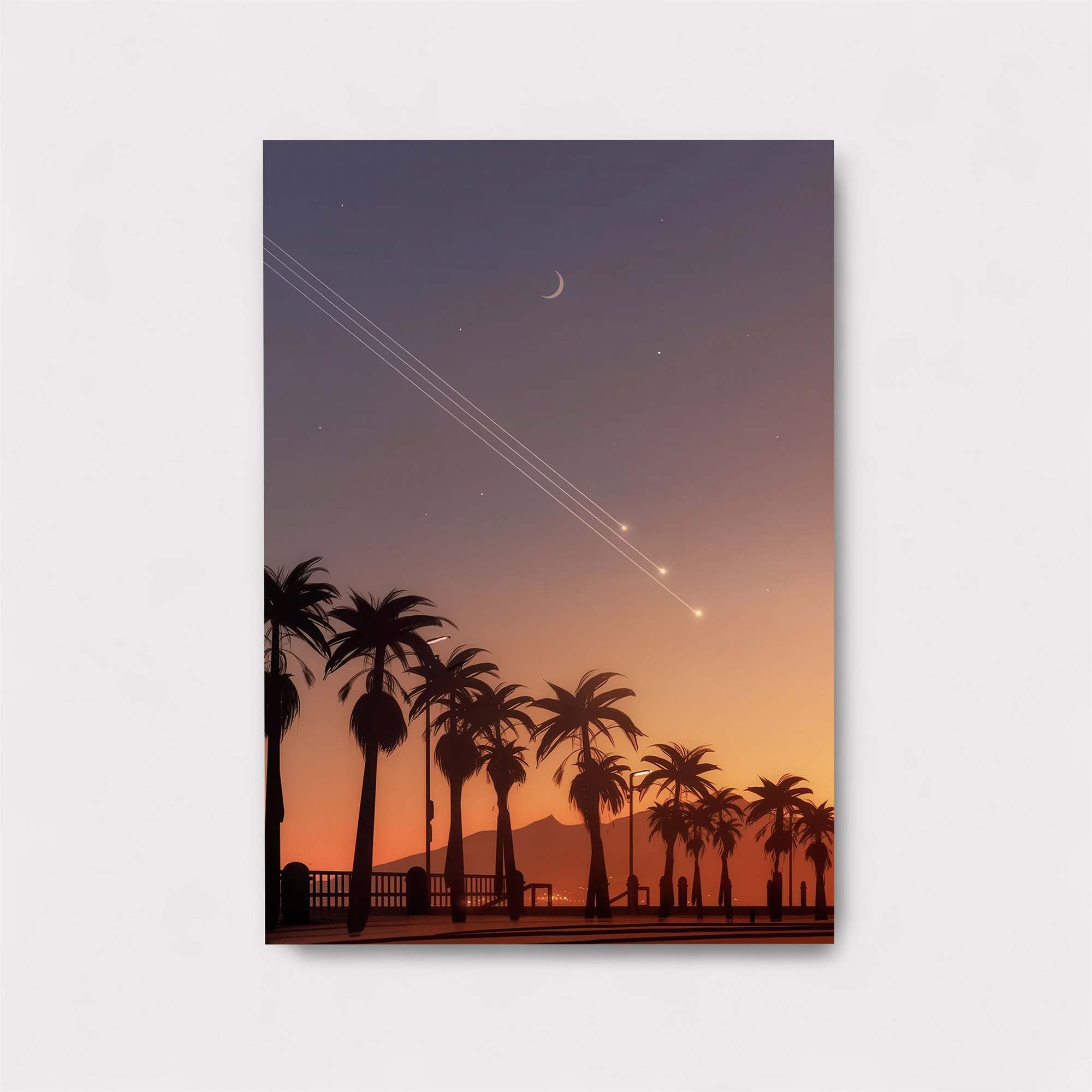 Moonlit Serenity Safe Wall Magnetic / M