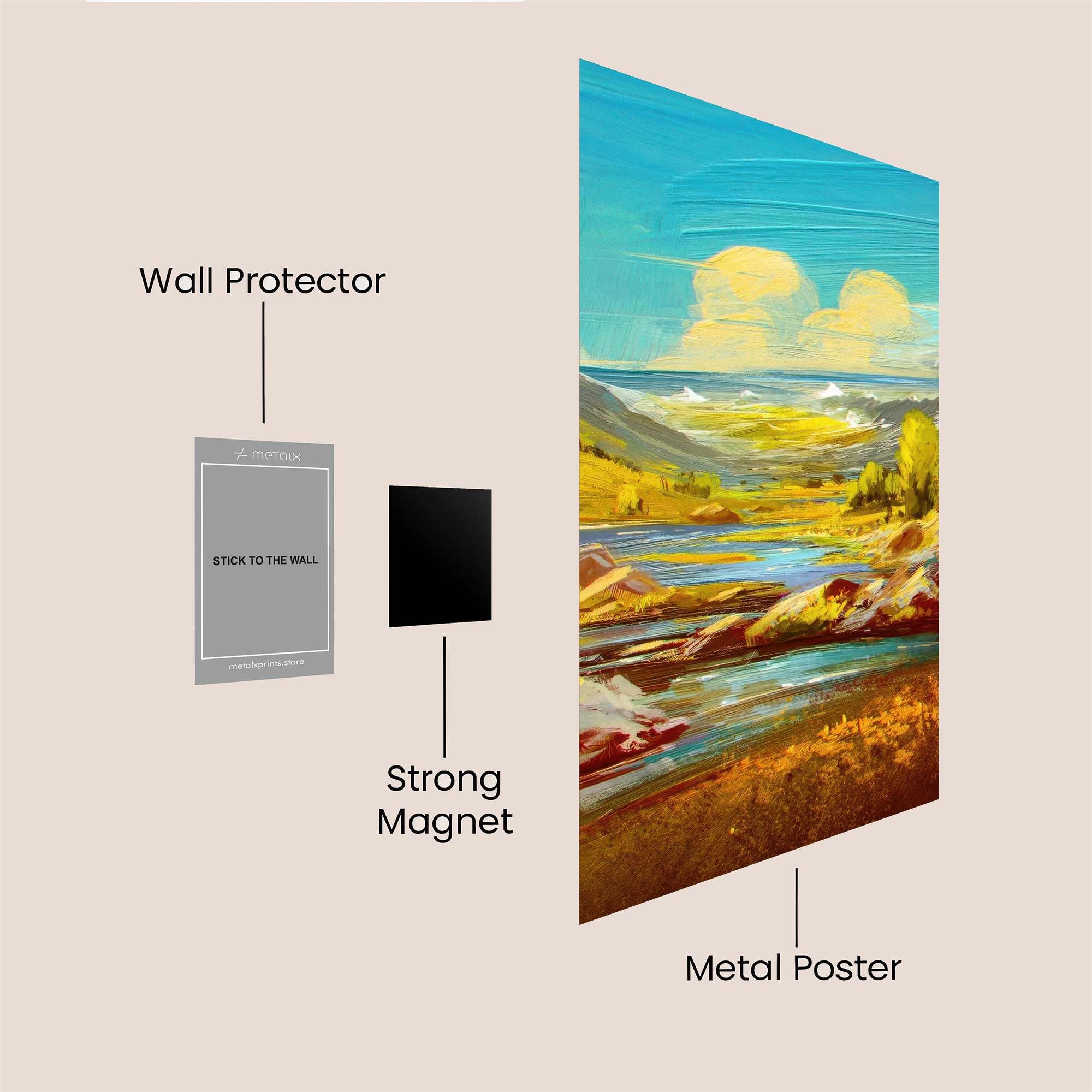 Valley Serenity Safe Wall Magnetic / M