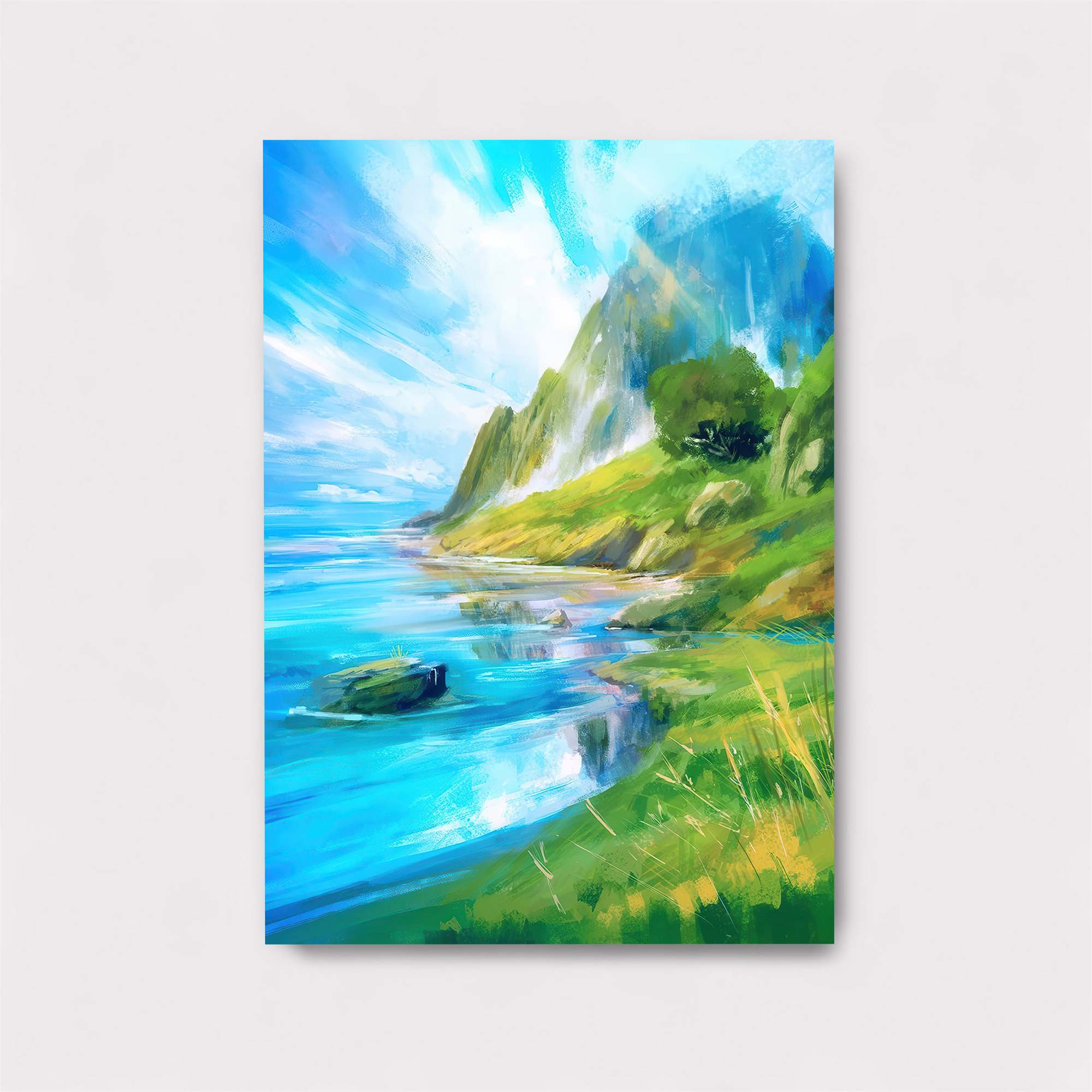 Seaside Serenity Safe Wall Magnetic / M