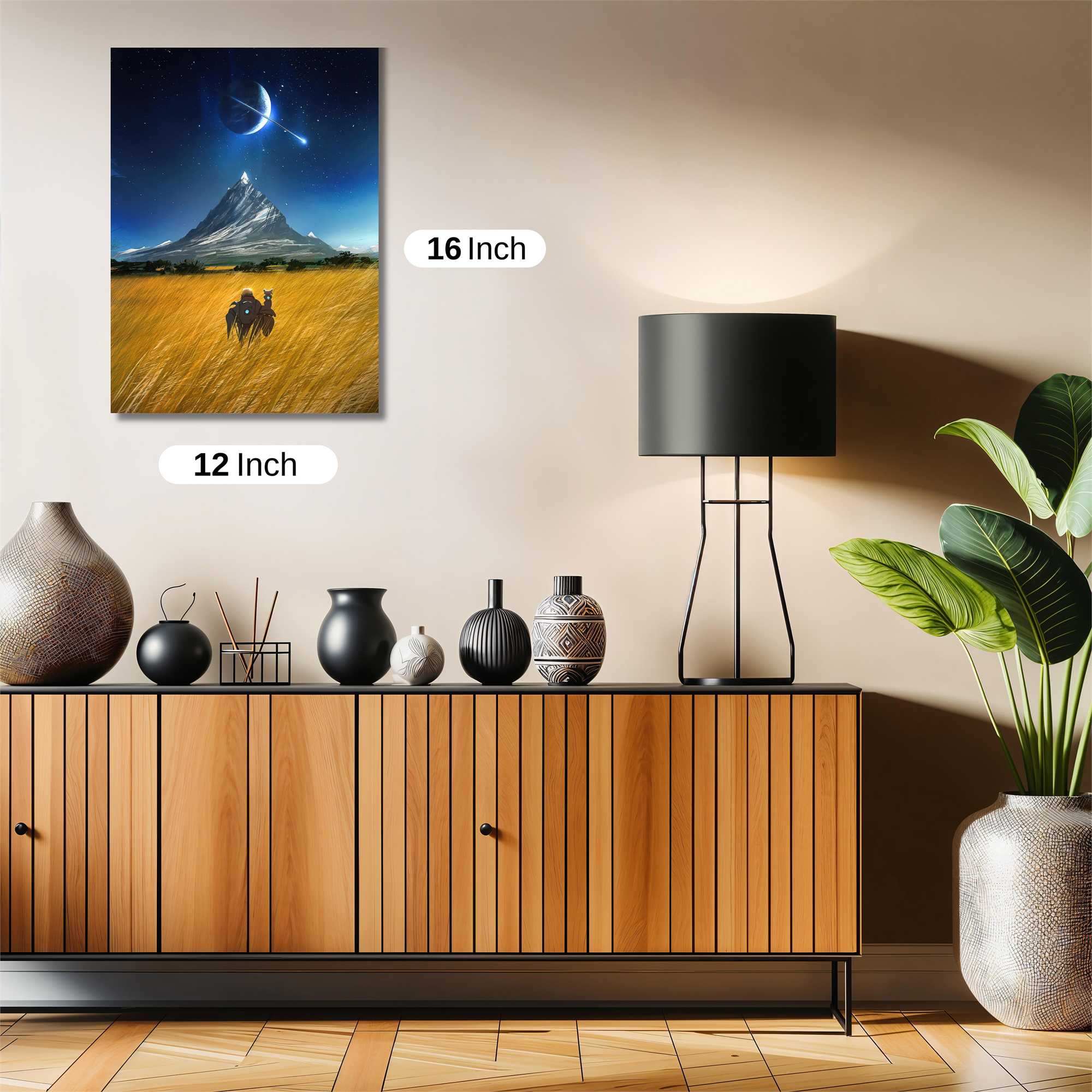 Pyramid Serenity Safe Wall Magnetic / M
