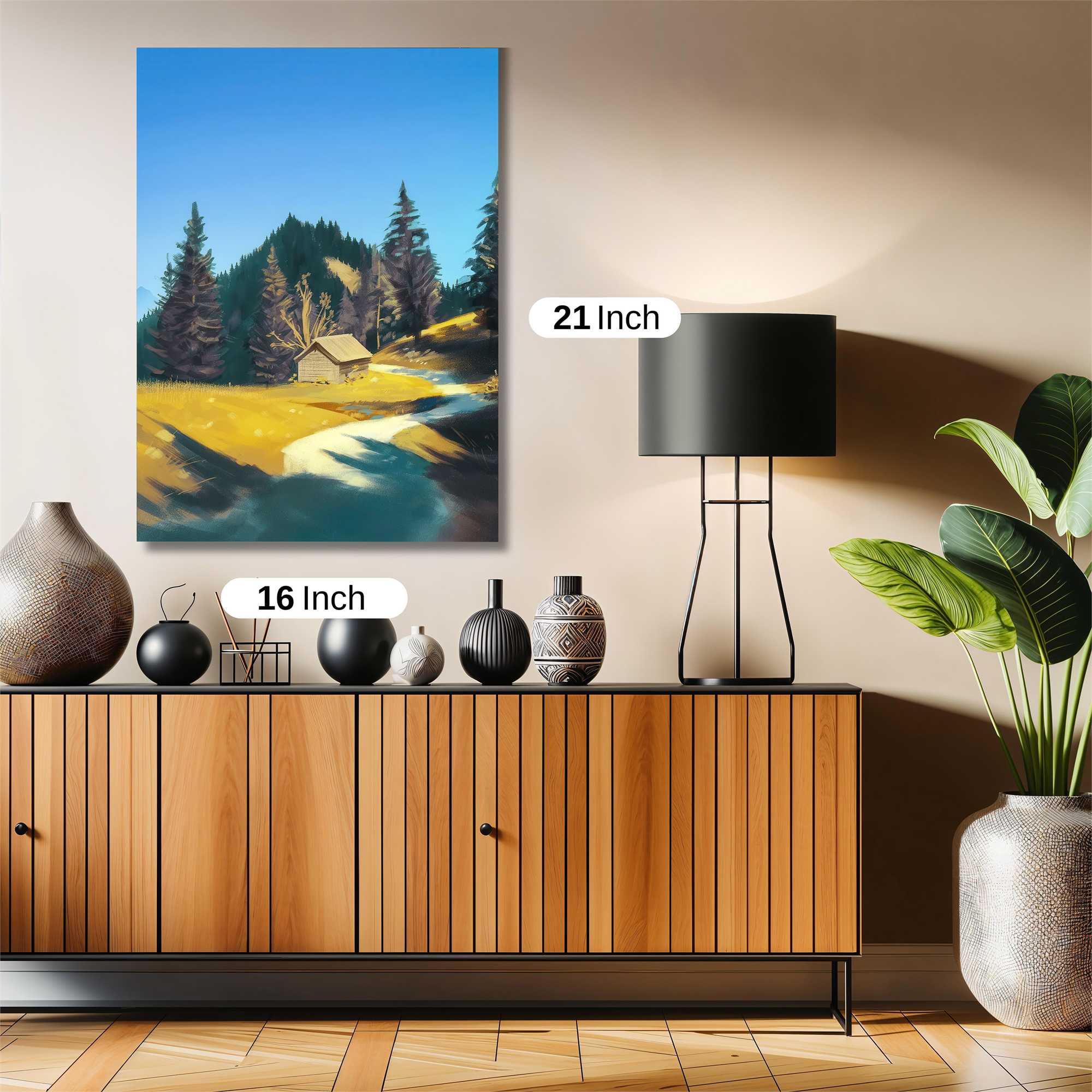 Cabin Serenity Safe Wall Magnetic / M