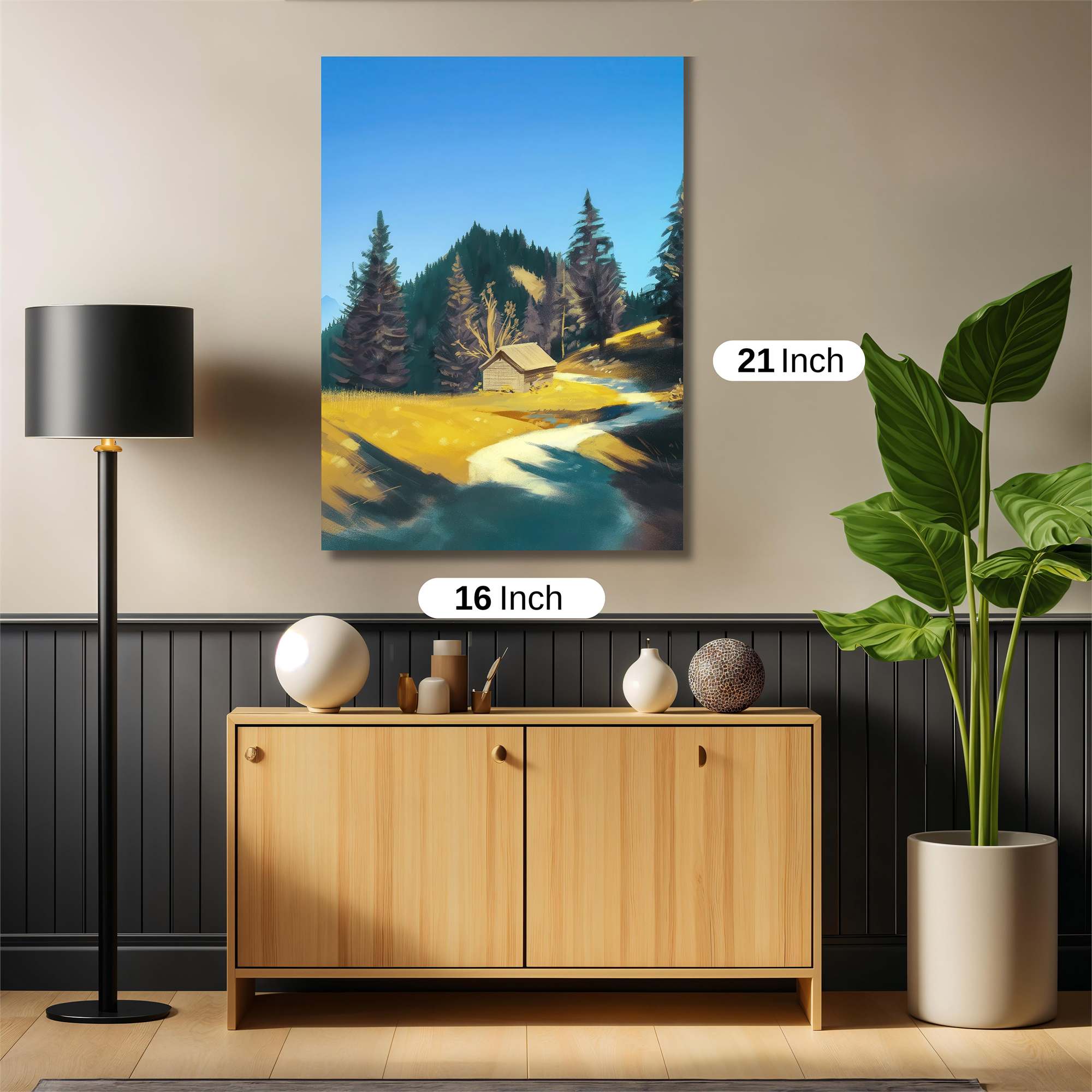 Cabin Serenity Safe Wall Magnetic / M