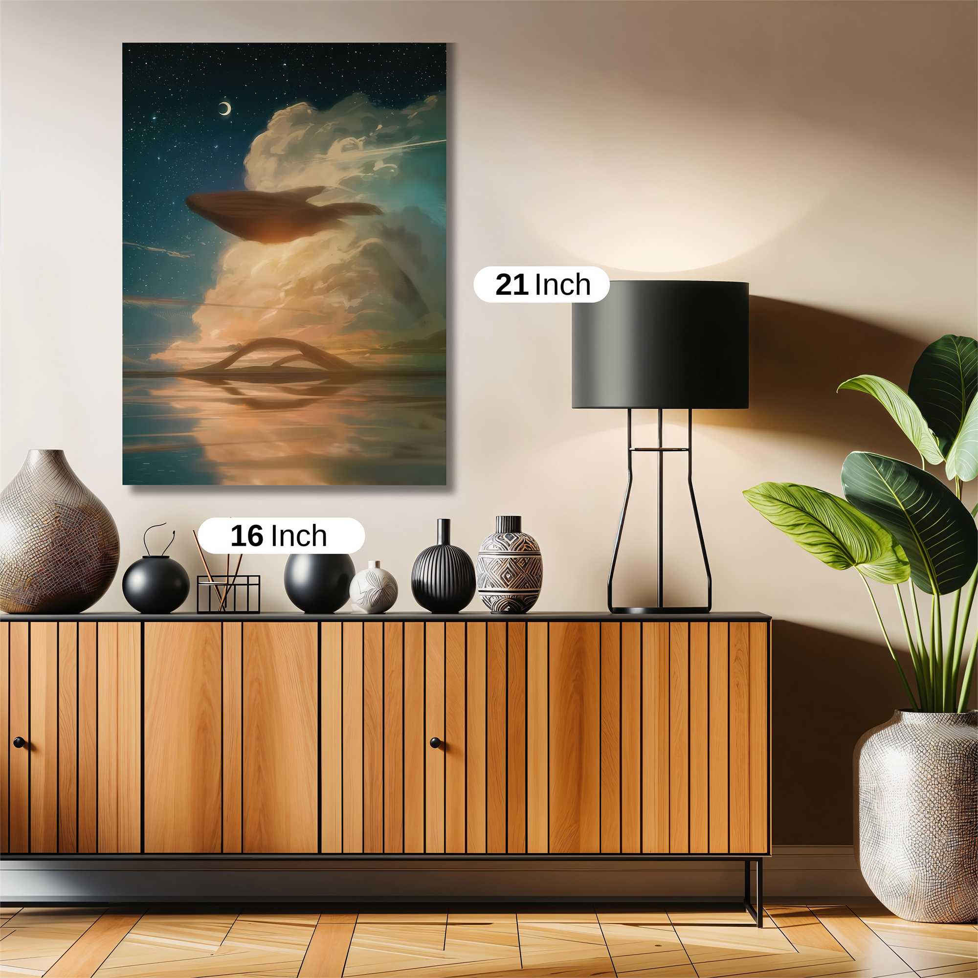 Whale Dream Safe Wall Magnetic / M