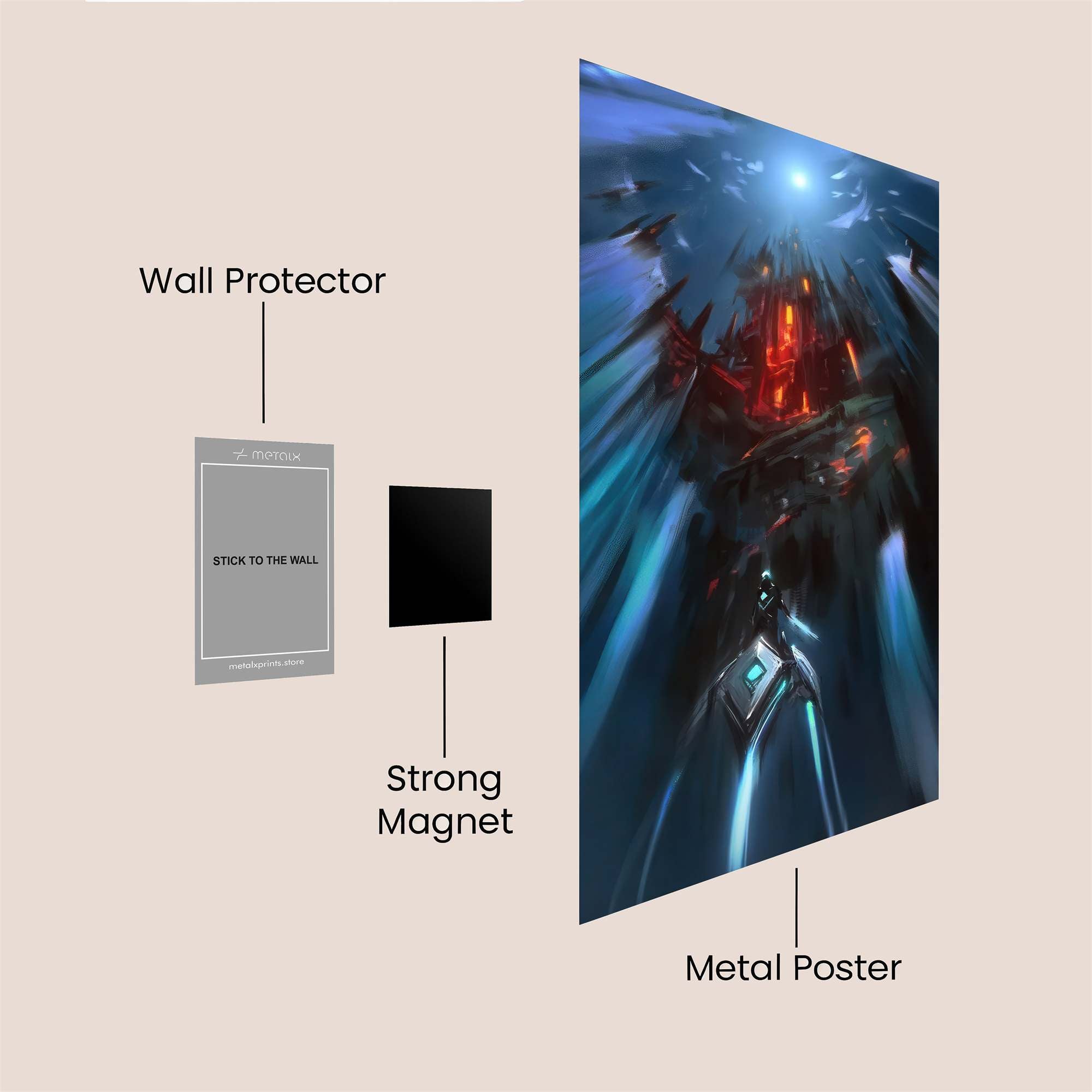 Starforge Odyssey Safe Wall Magnetic / M