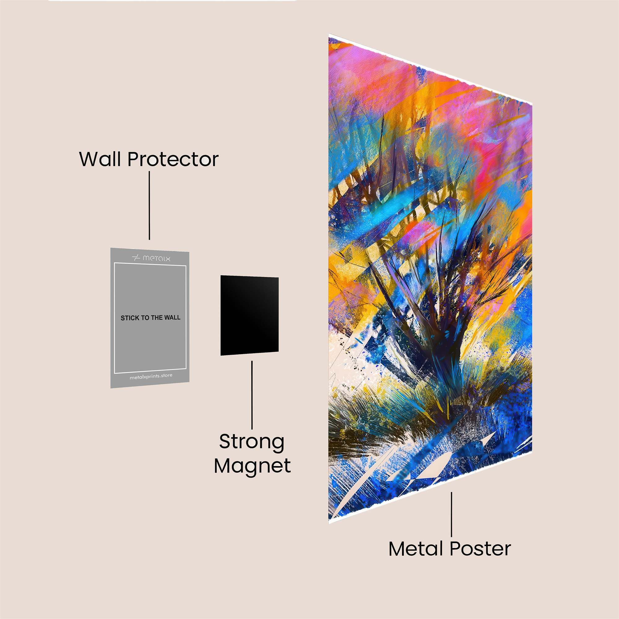 Tree Euphoria Safe Wall Magnetic / M