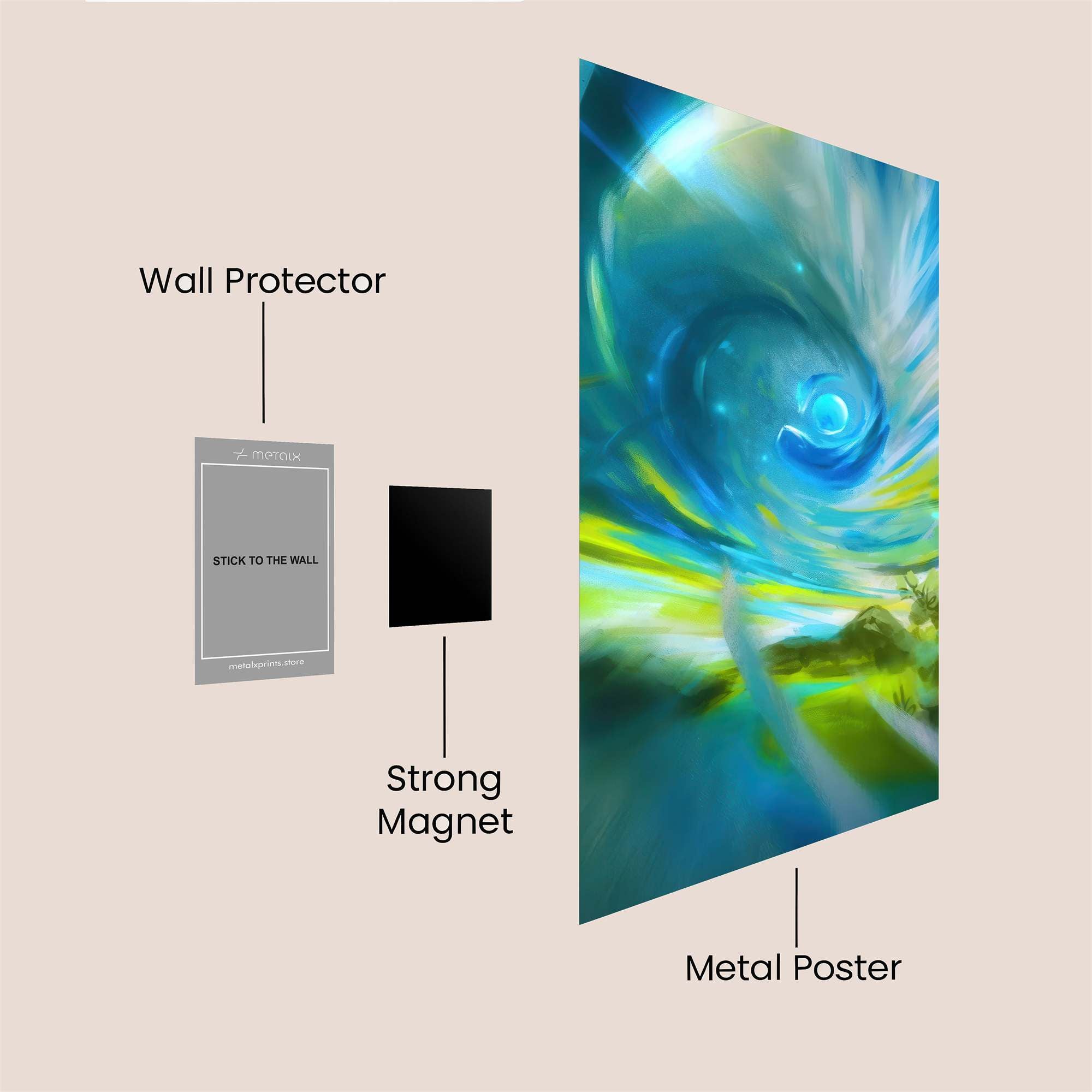 Vortex Dream Safe Wall Magnetic / M