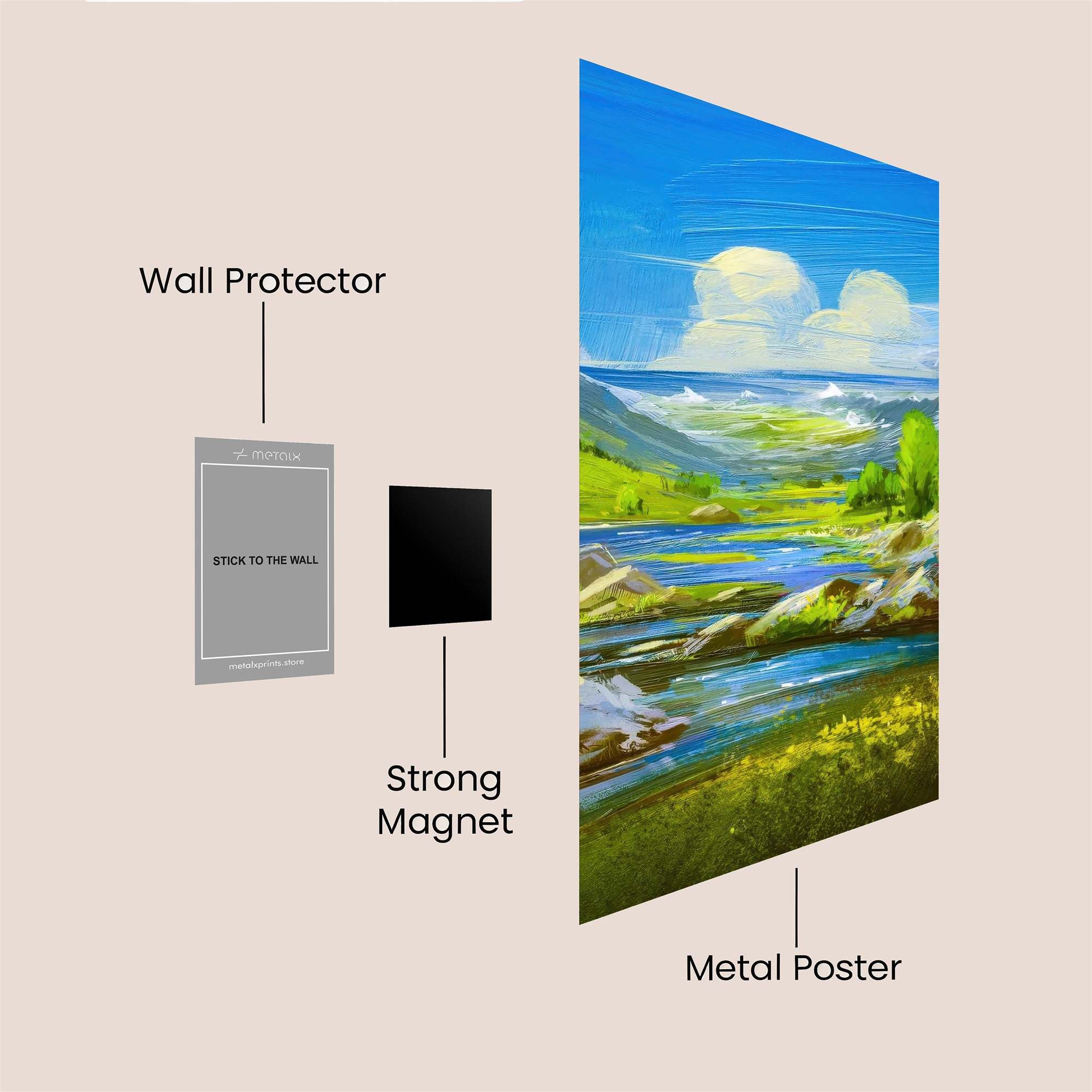 Valley Serenity Safe Wall Magnetic / M