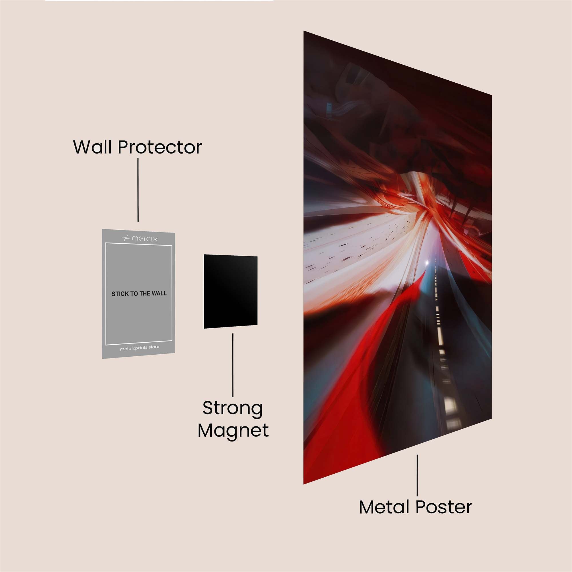 Speed Rush Safe Wall Magnetic / M