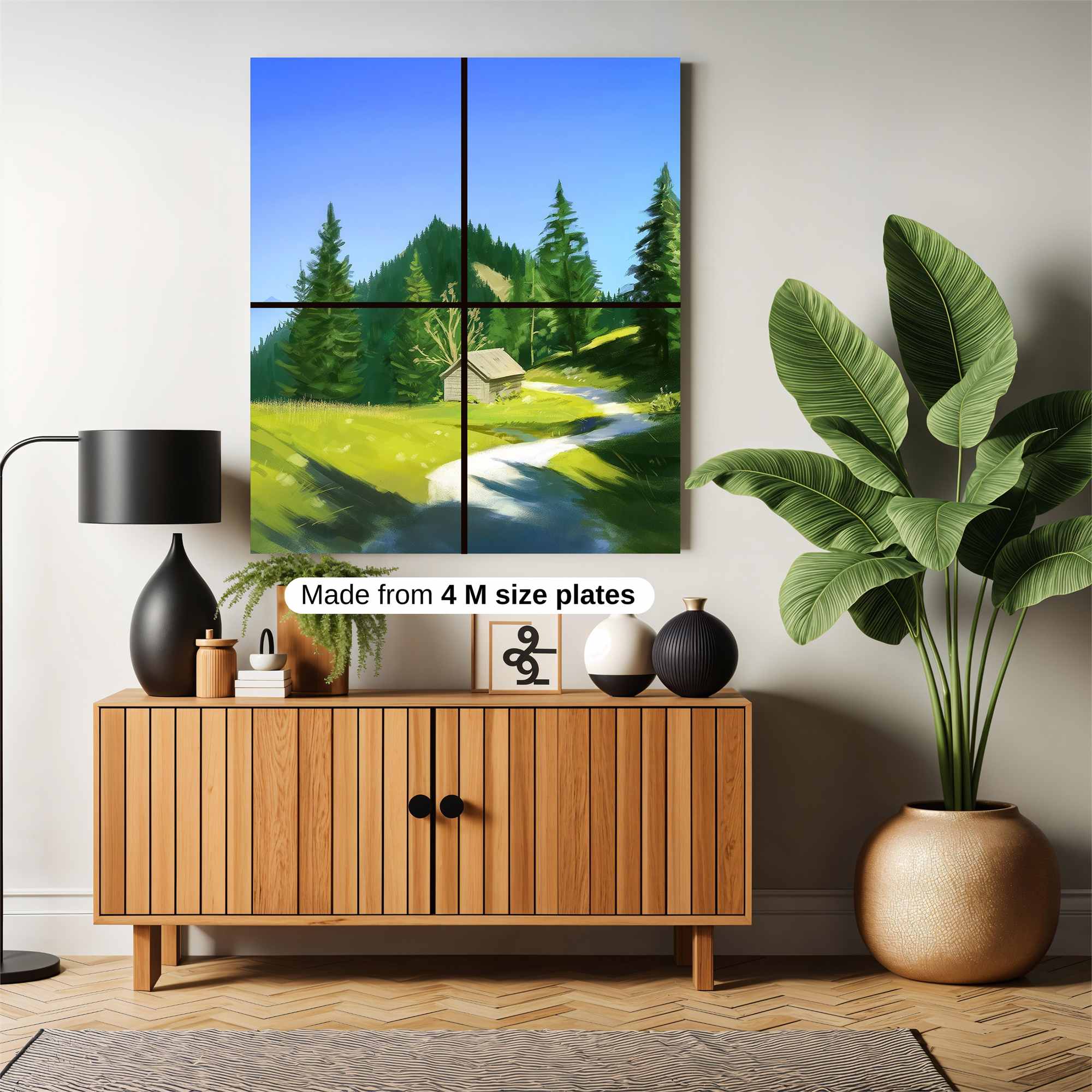 Cabin Serenity Safe Wall Magnetic / M