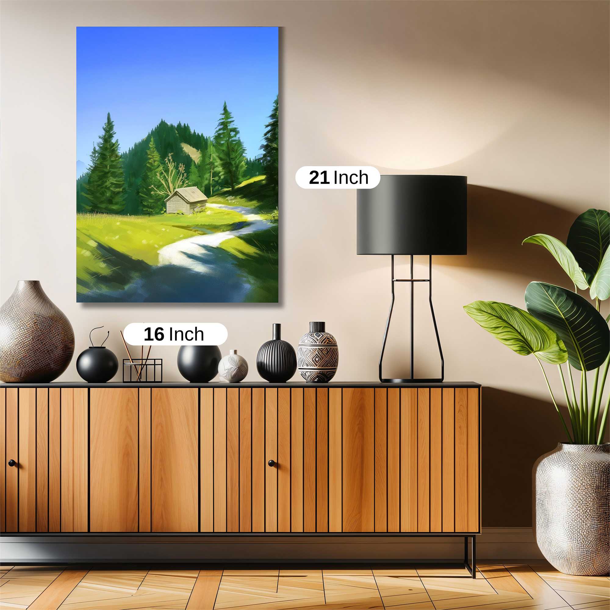 Cabin Serenity Safe Wall Magnetic / M