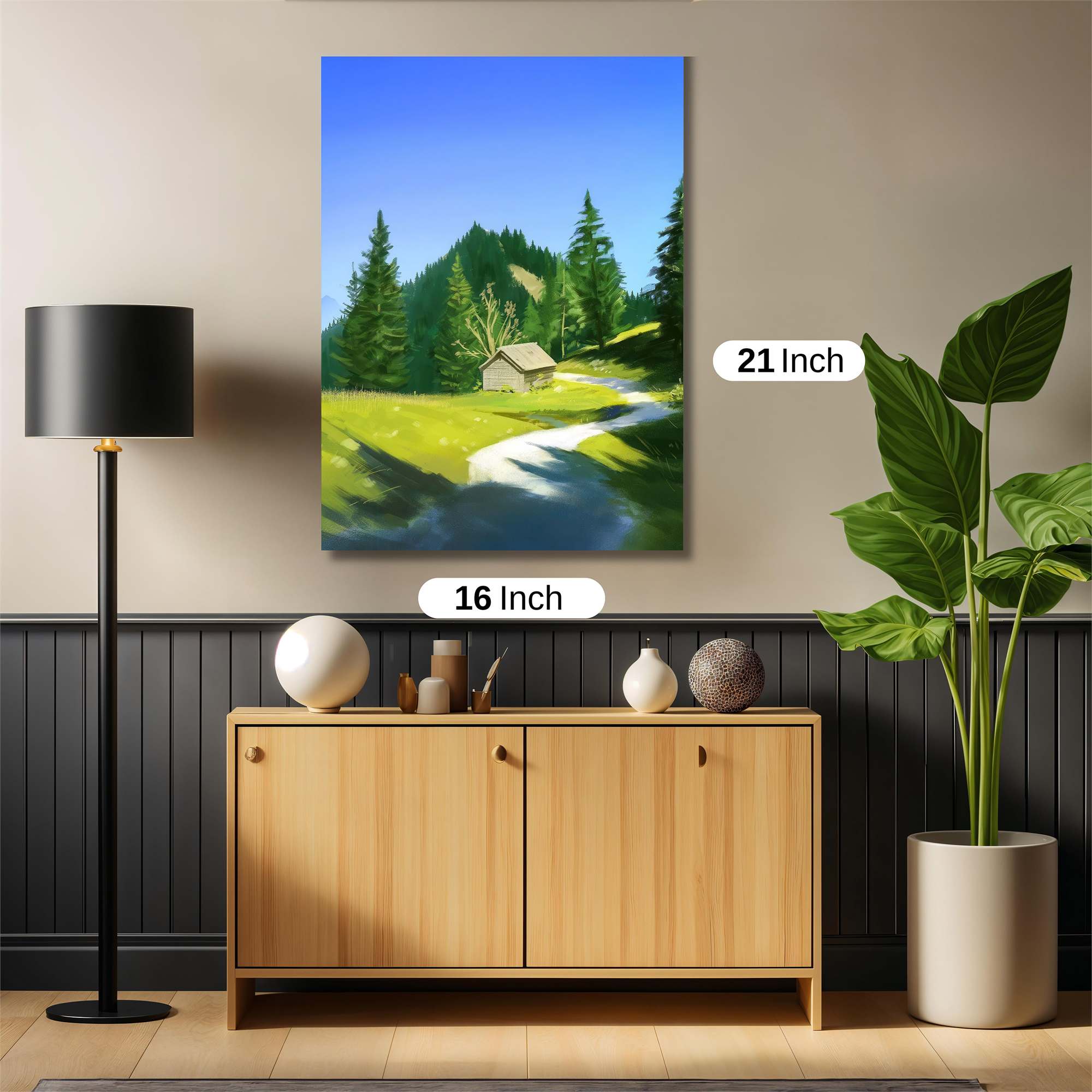 Cabin Serenity Safe Wall Magnetic / M