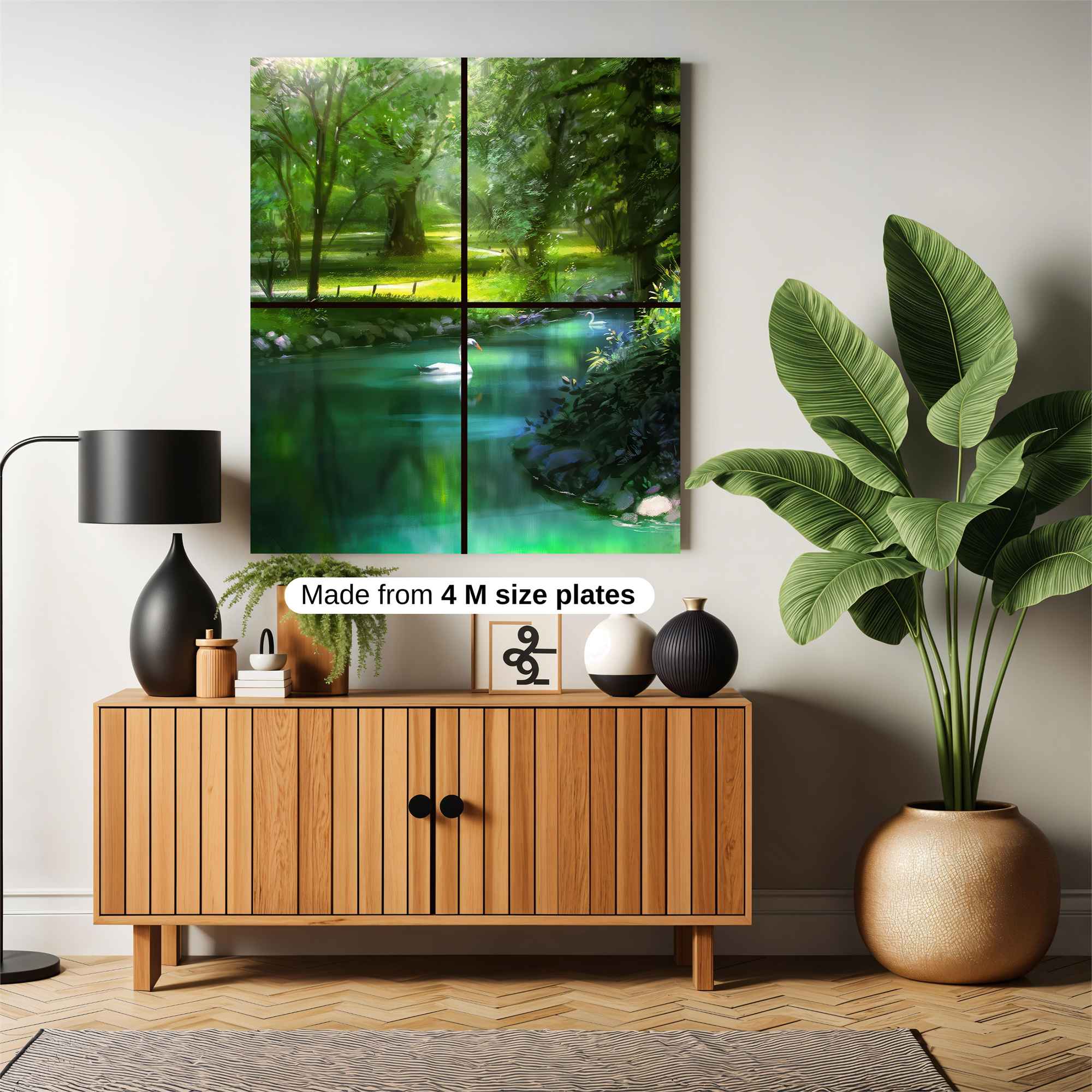 Swan Serenity Safe Wall Magnetic / M