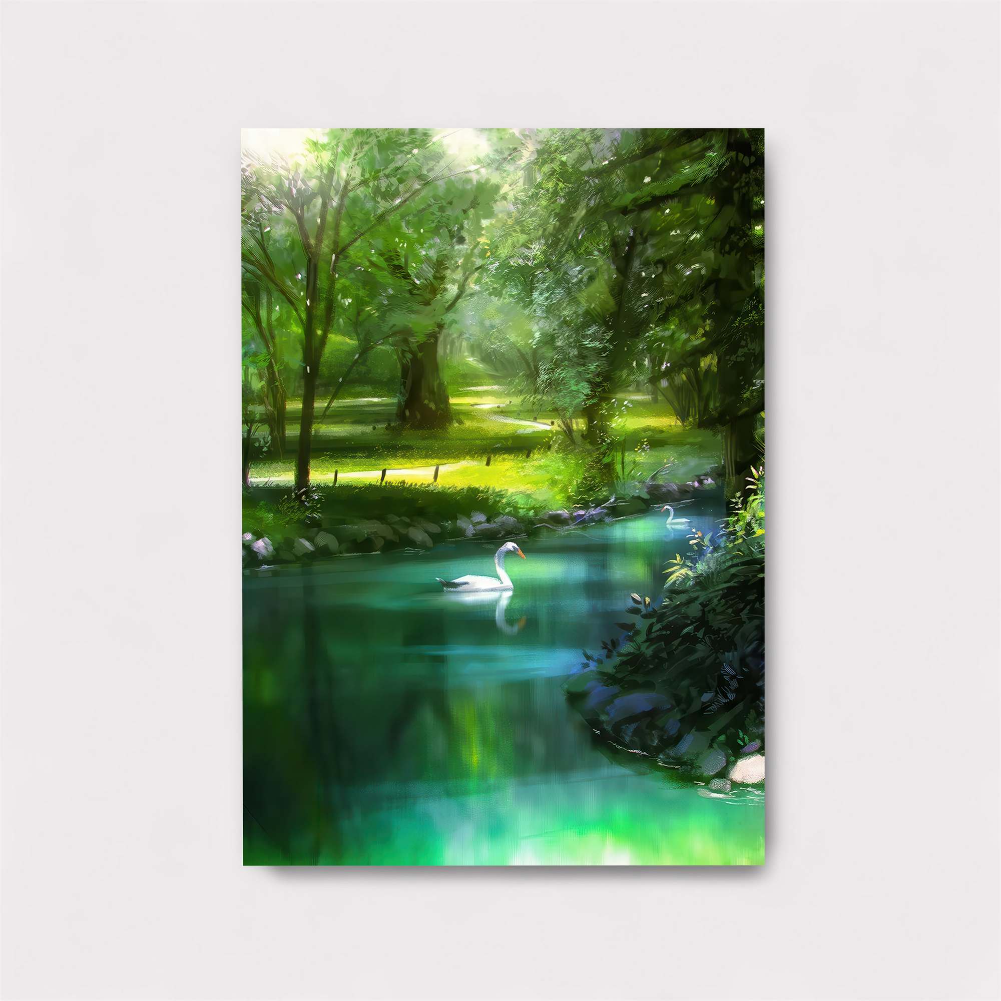 Swan Serenity Safe Wall Magnetic / M