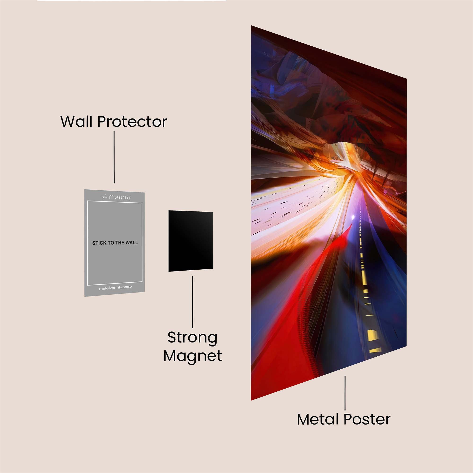 LightSpeed Journey Safe Wall Magnetic / M