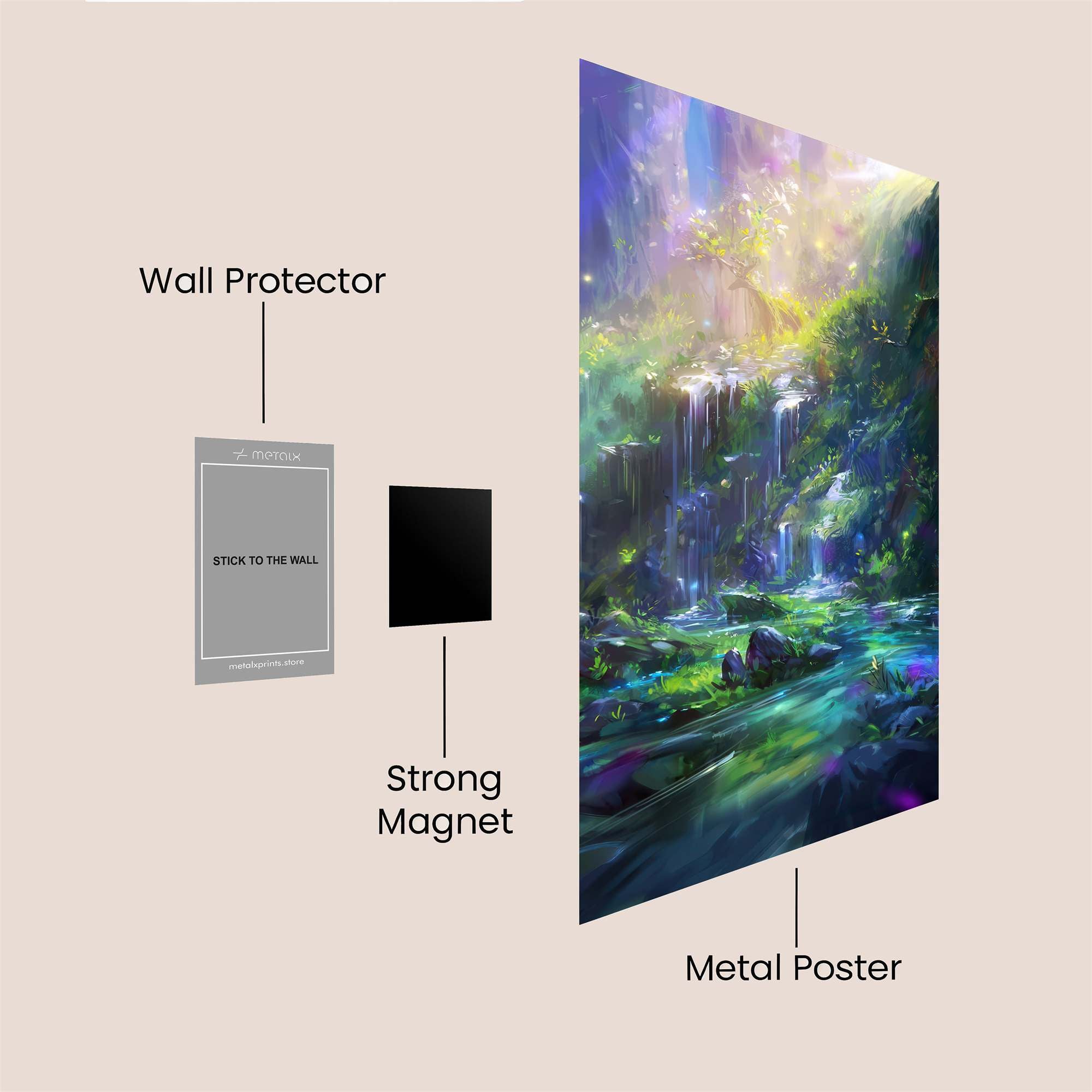 Mystic Haven Safe Wall Magnetic / M