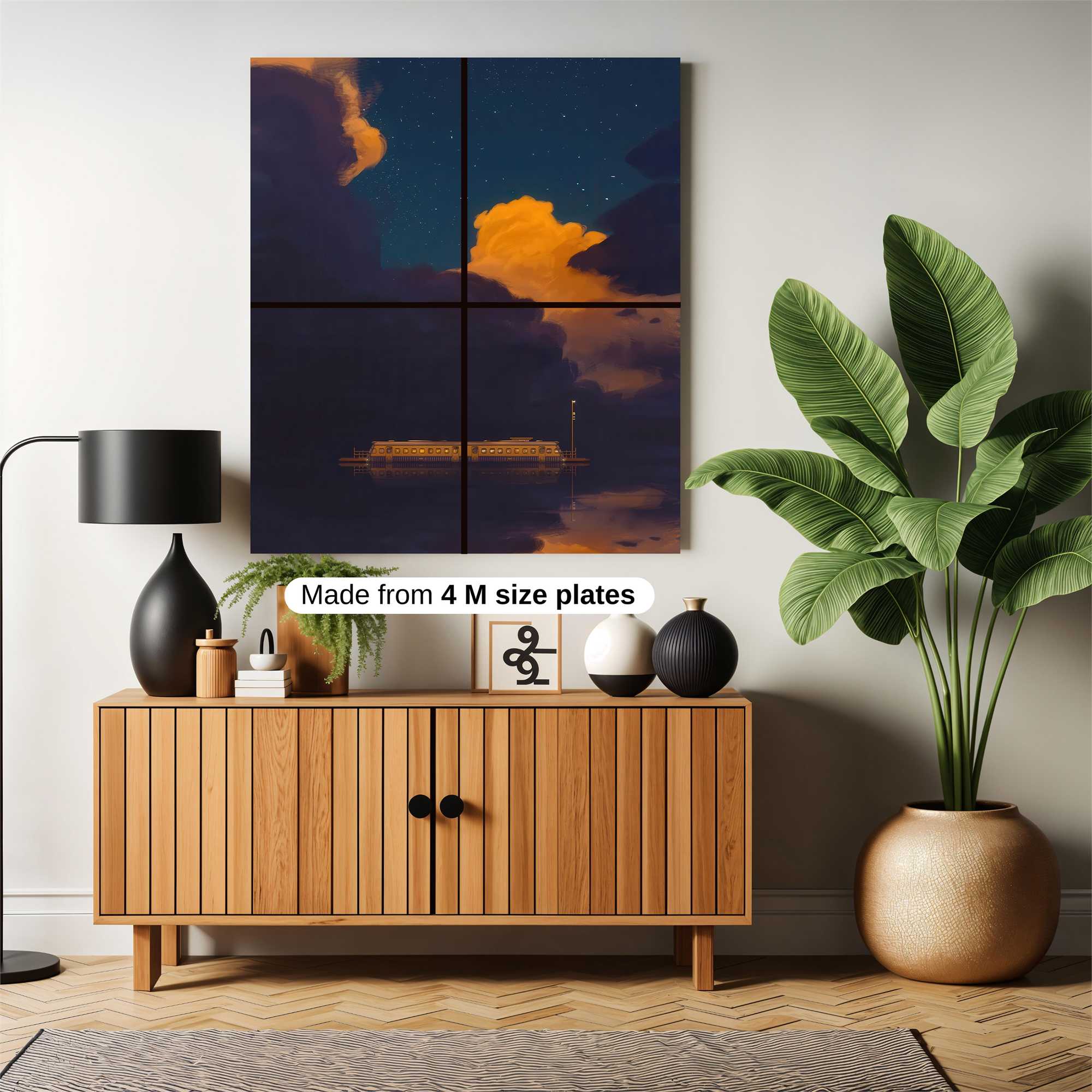 Train Tranquil Safe Wall Magnetic / M