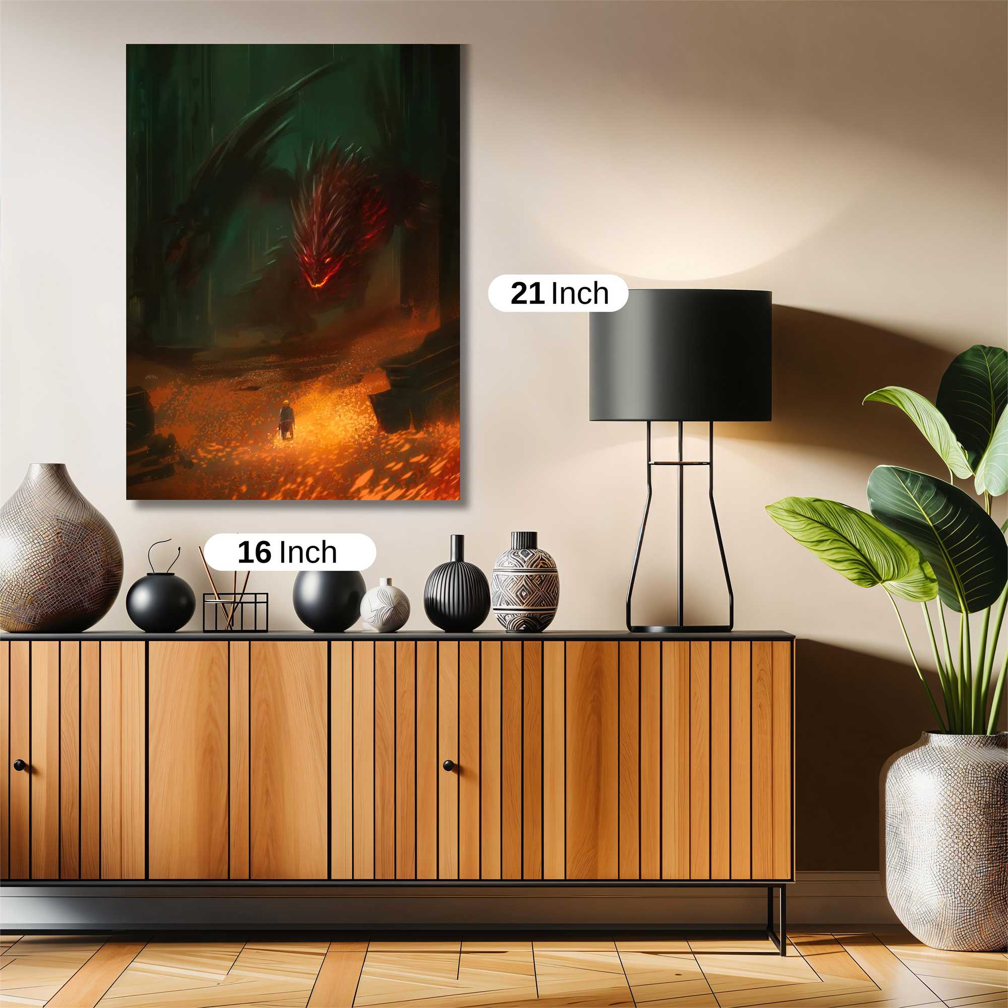 Smaug Intense Safe Wall Magnetic / M