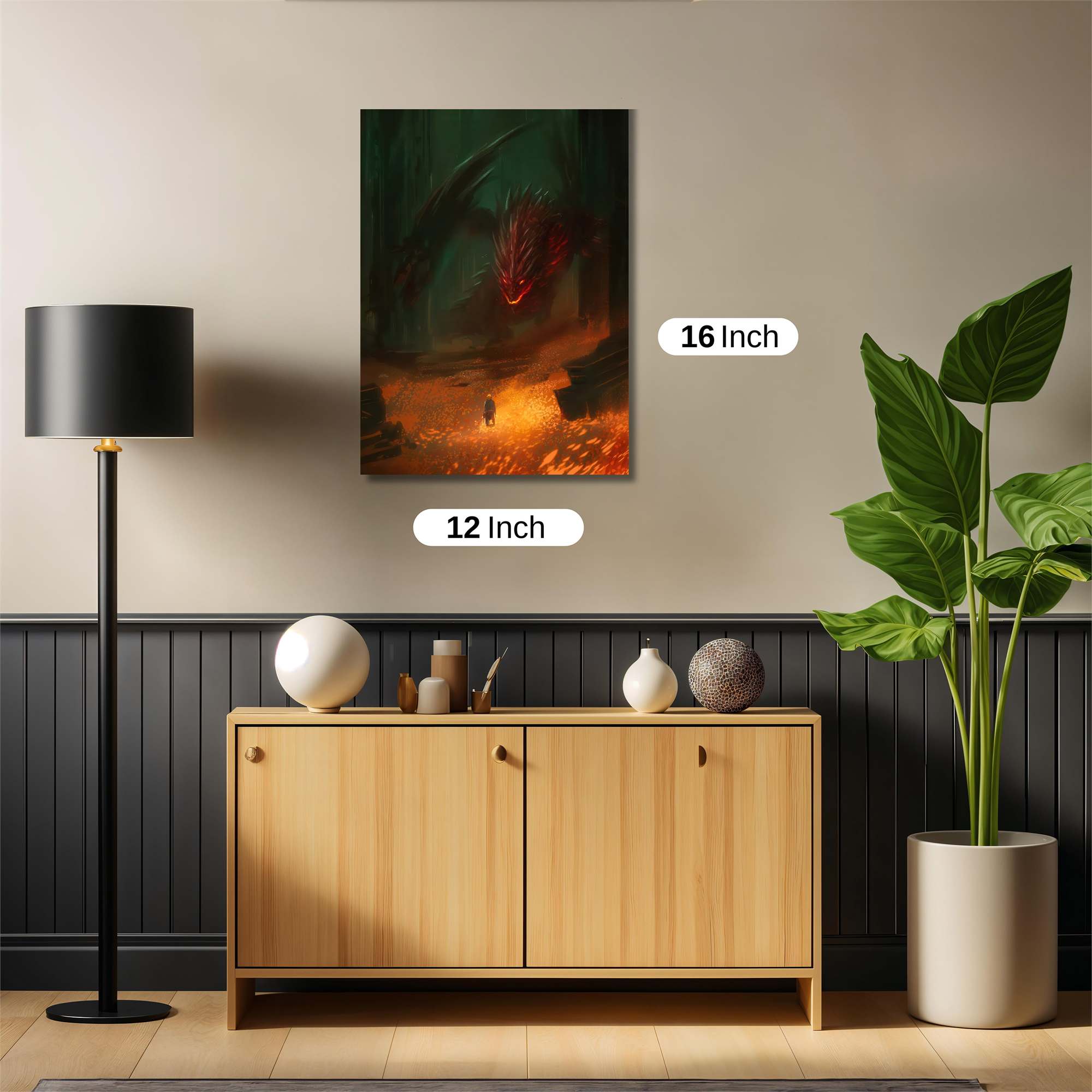 Smaug Intense Safe Wall Magnetic / M