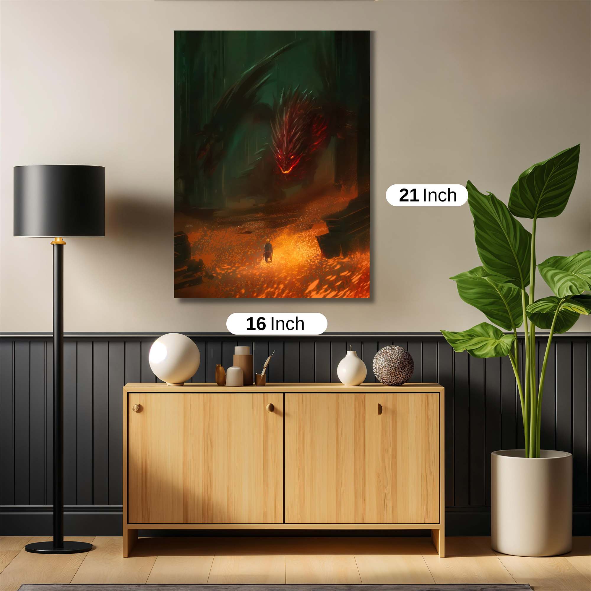 Smaug Intense Safe Wall Magnetic / M