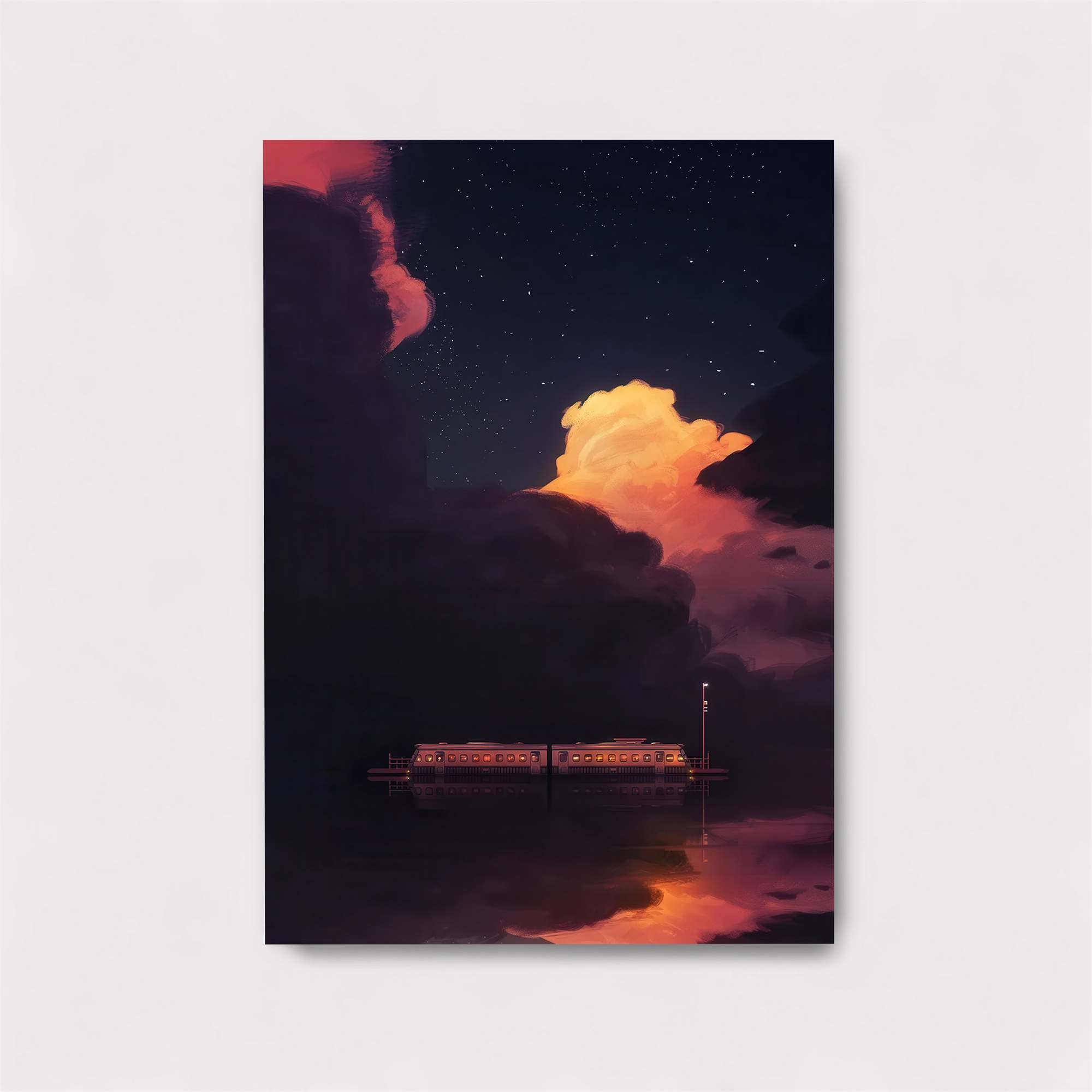 Train Twilight Safe Wall Magnetic / M